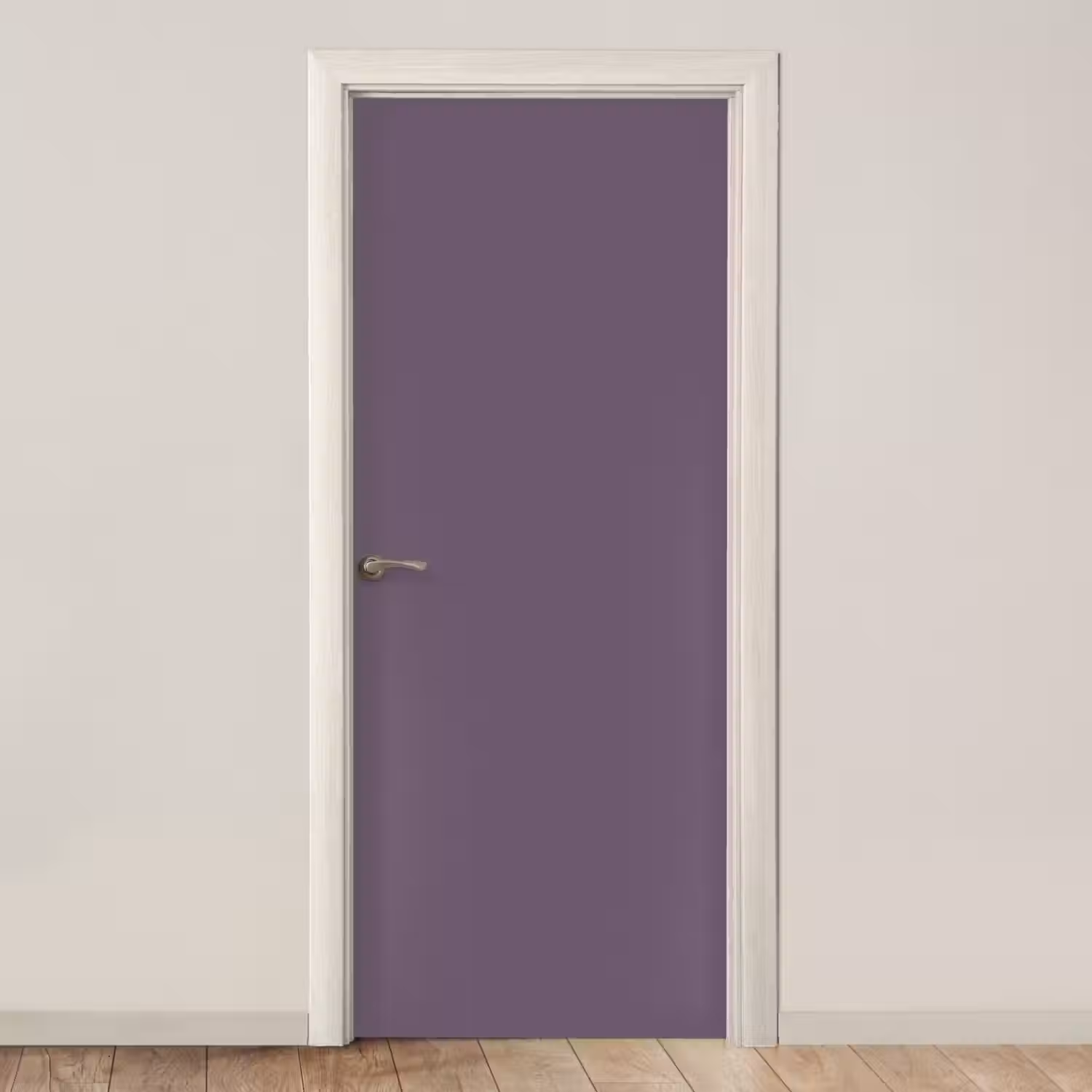 Velvet - Aubergine - Paars deurposter klein 289 -3d_beige
