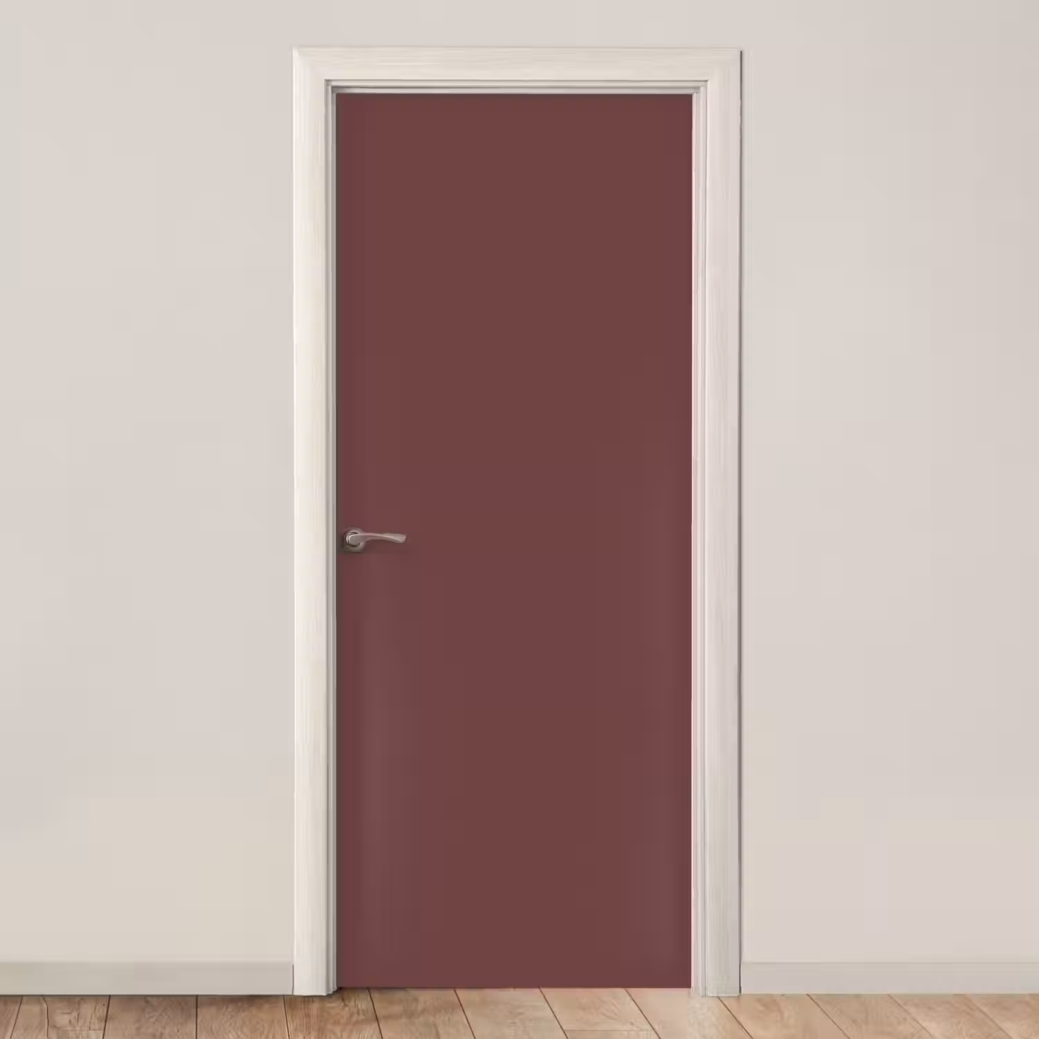 Velvet - Merlot - Rood deurposter klein 289 -3d_beige