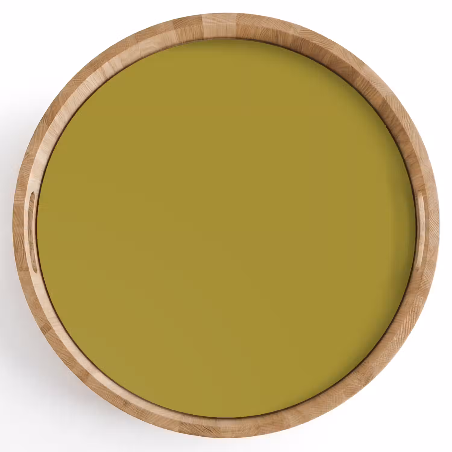 Antique - Moss - Groen Dienblad Rond middel 914 -z3d_shopping