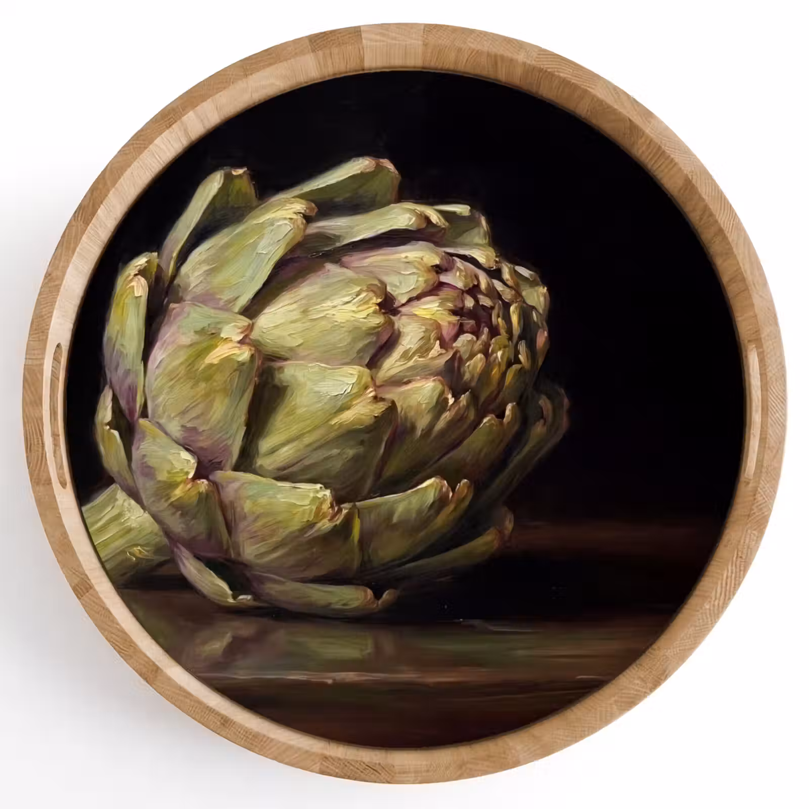 Dienblad - Artichok - Eten - Klassiek - Artichok - Eten - Klassiek Dienblad Rond middel