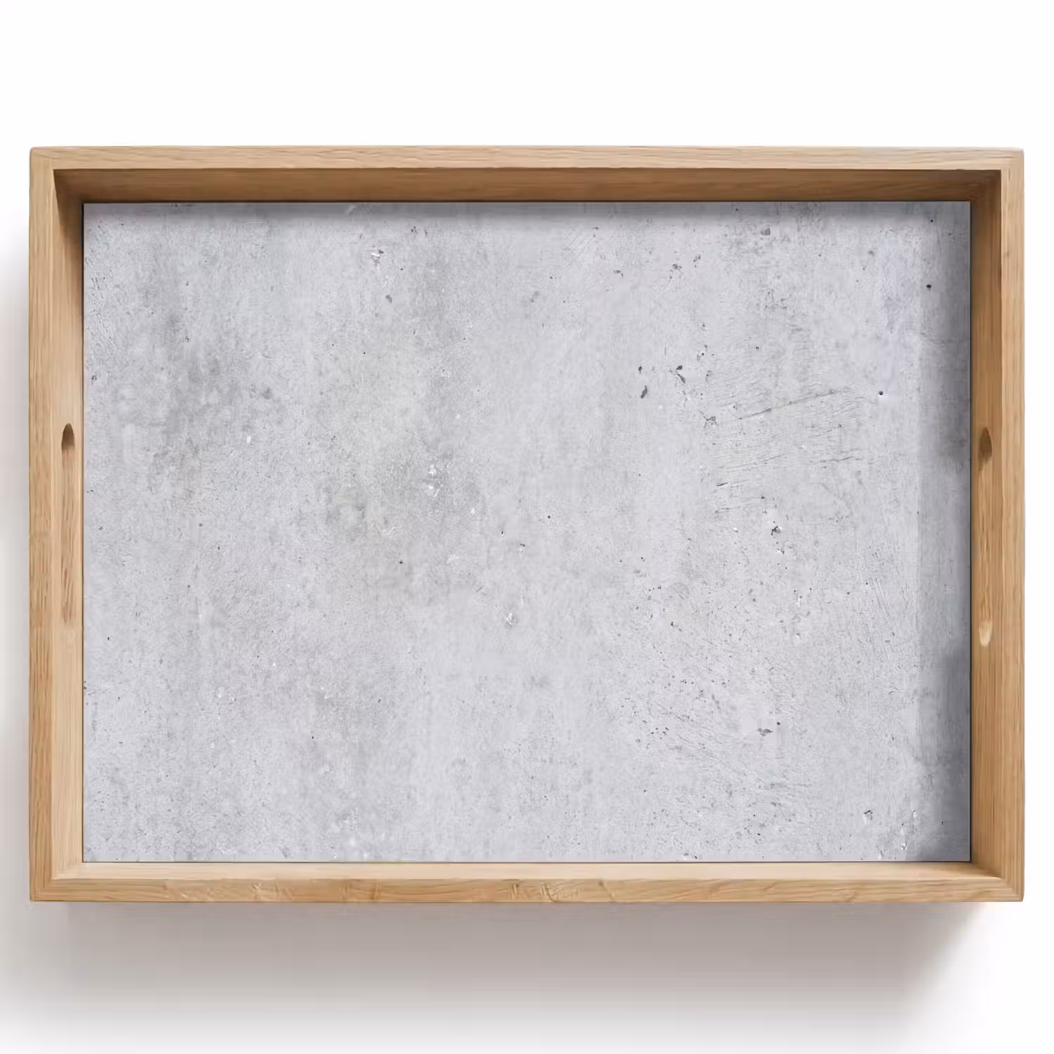 Beton - Textuur - Achtergrond - Grijs - Industrieel Dienblad Rechthoek middel -z3d_shopping