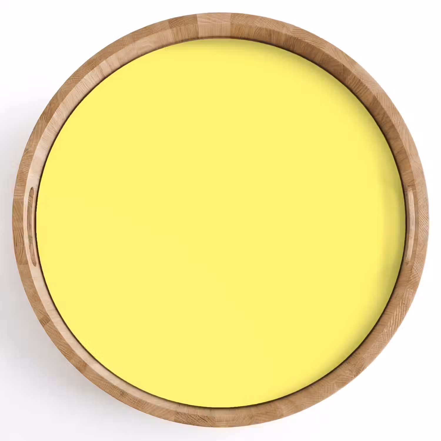 Buttery - Beige - Geel Dienblad Rond middel 914 -z3d_shopping