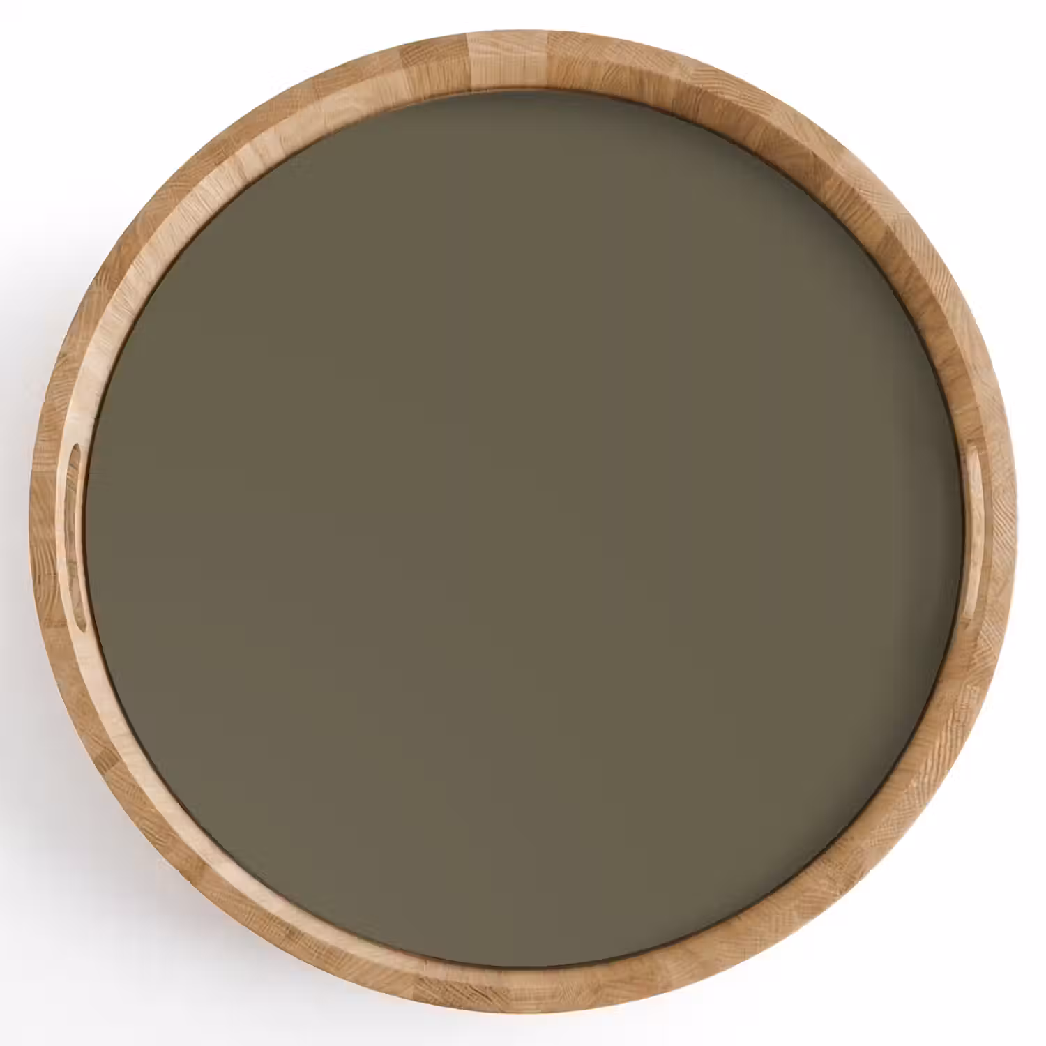 Deep - Khaki - Groen Dienblad Rond middel 914 -z3d_shopping