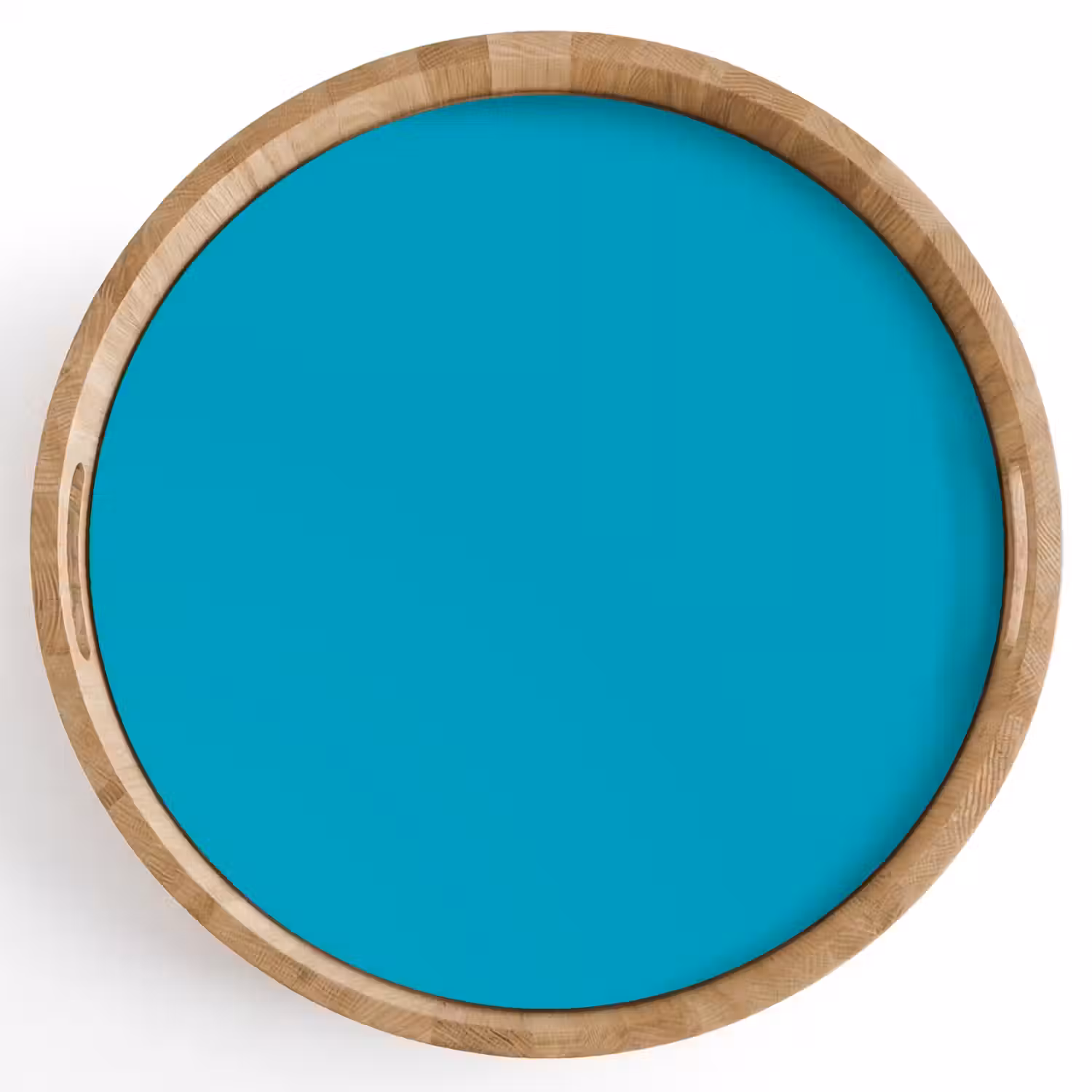 Deep - Turquoise - Turkoois Dienblad Rond middel 914 -z3d_shopping