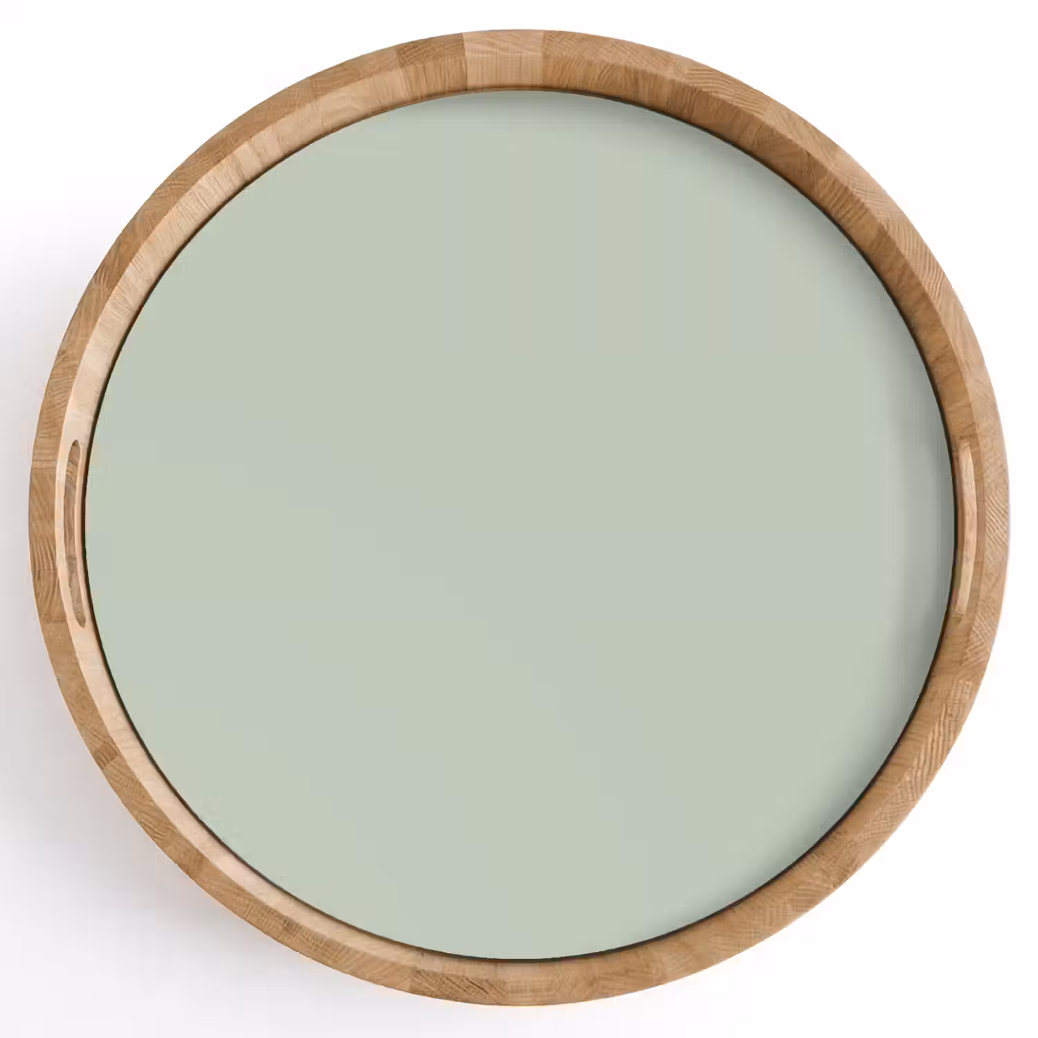 Frosted - Mint - Groen Dienblad Rond middel 914 -z3d_shopping