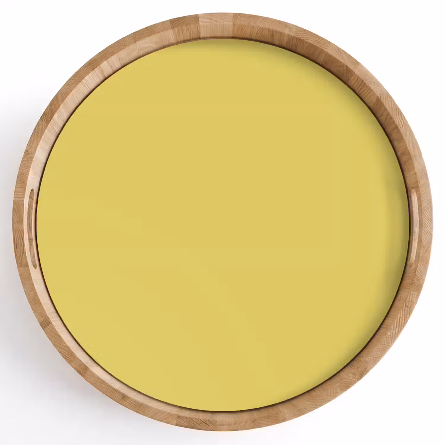 Golden - Ochre - Geel Dienblad Rond middel 914 -z3d_shopping