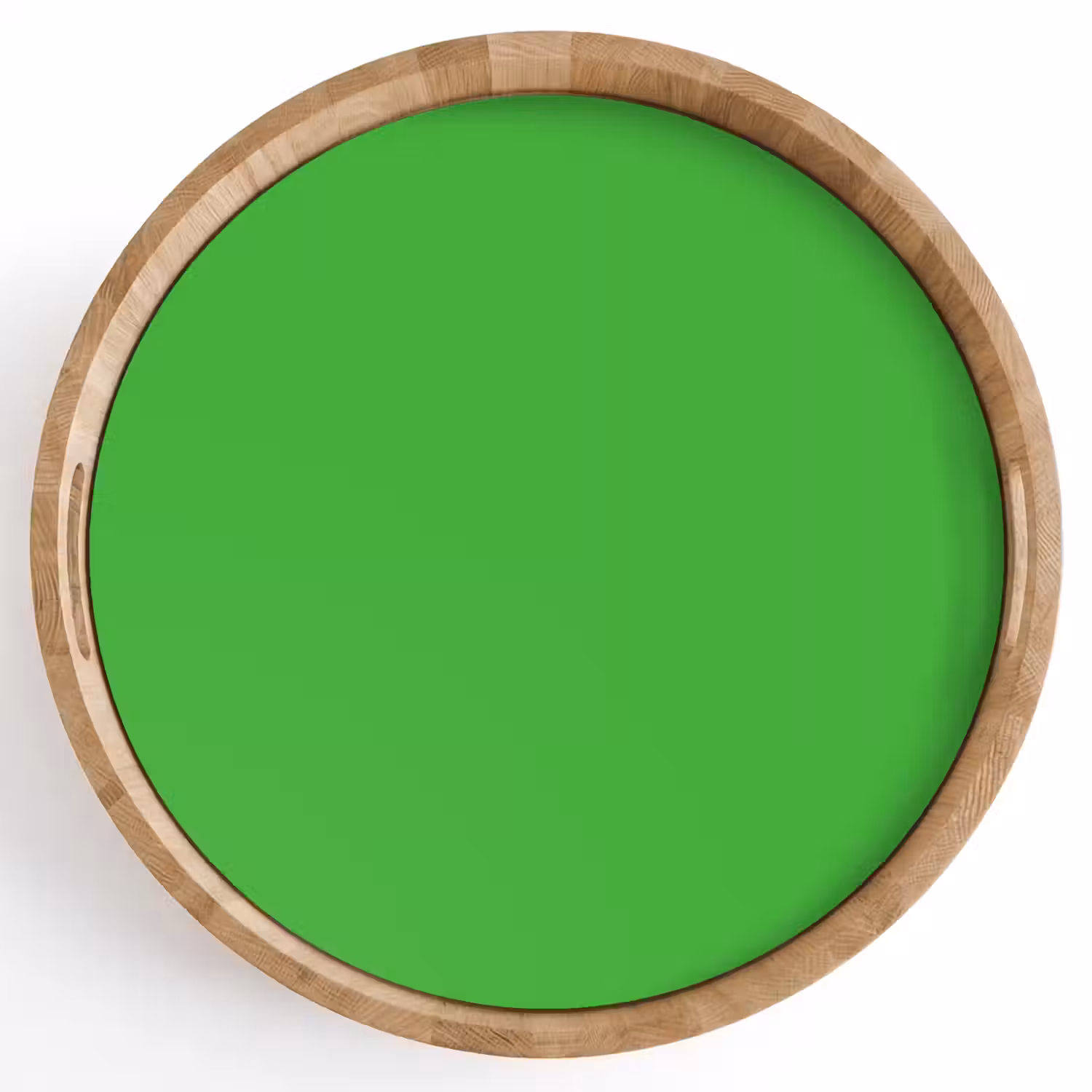 Kelly - Green - Groen Dienblad Rond middel 914 -z3d_shopping