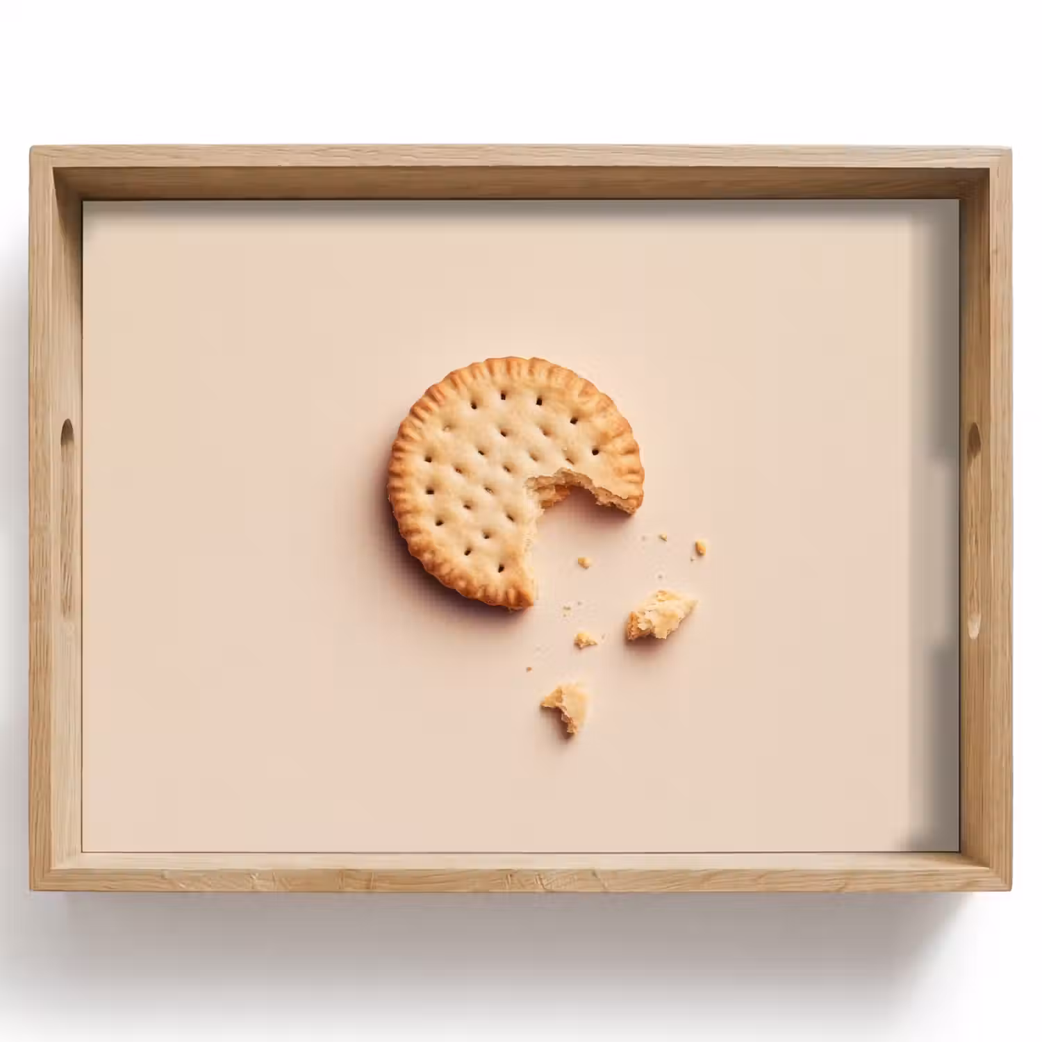 Koekje - Kruimels - beige Dienblad Rechthoek middel -z3d_shopping