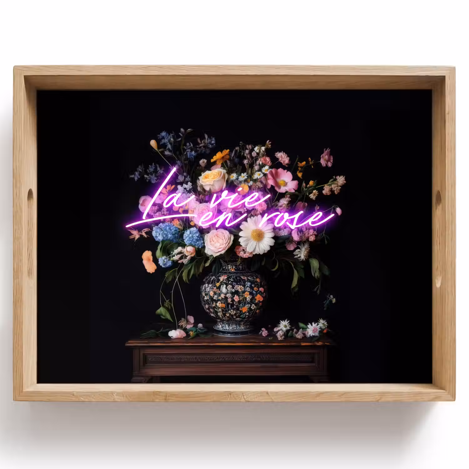 Neon - Vaas - Bloemen Dienblad Rechthoek middel -z3d_shopping