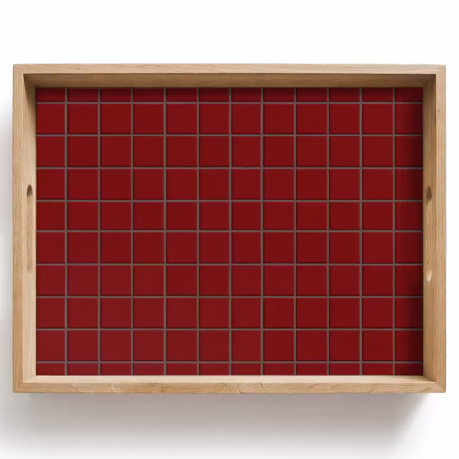 Patroon - Tegels - Burgundy Dienblad Rechthoek middel 911 -z3d_shopping