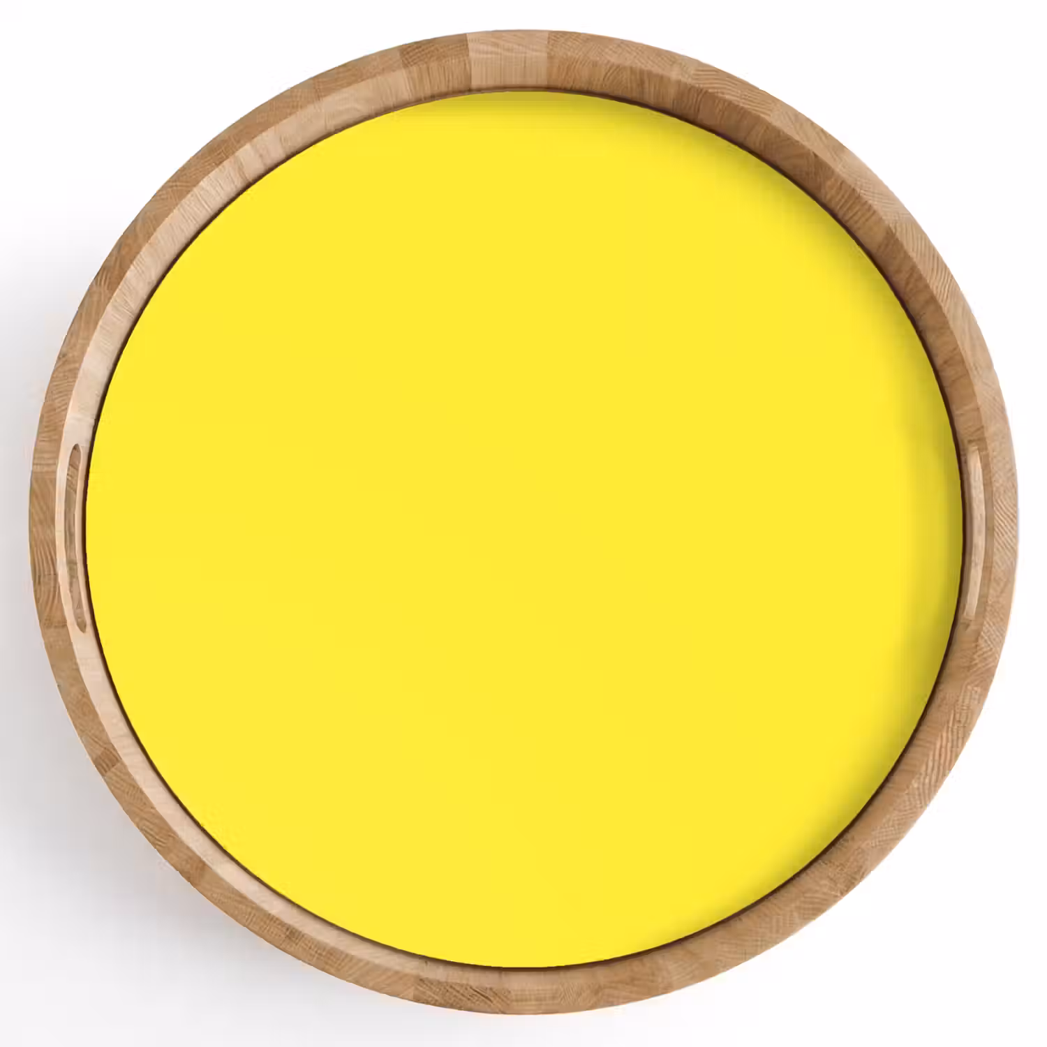 Soft - Custard - Geel Dienblad Rond middel 914 -z3d_shopping