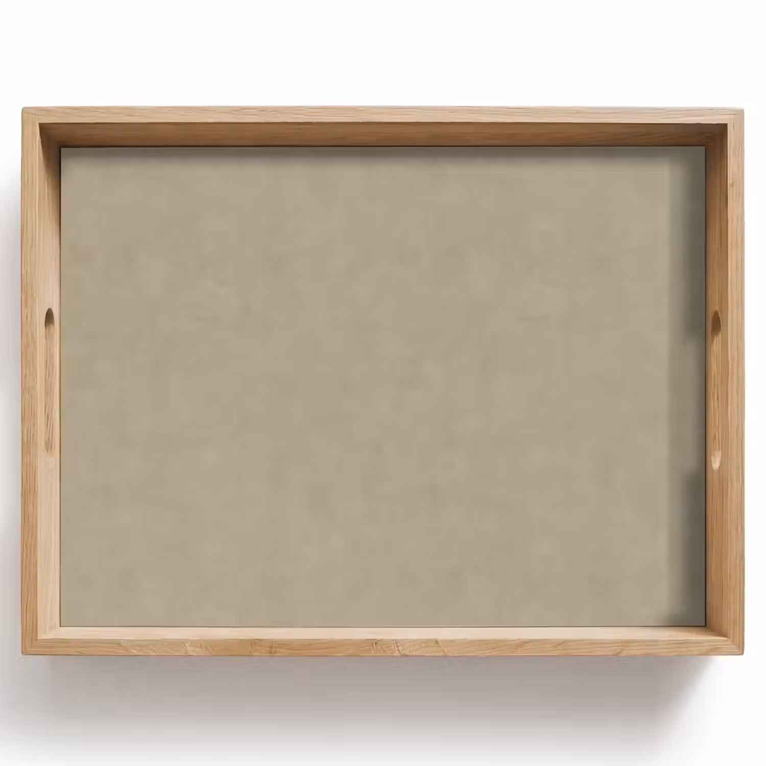Taupekleur - Gewolkt textuur - Natuurlijk Dienblad Rechthoek middel 911 -z3d_shopping