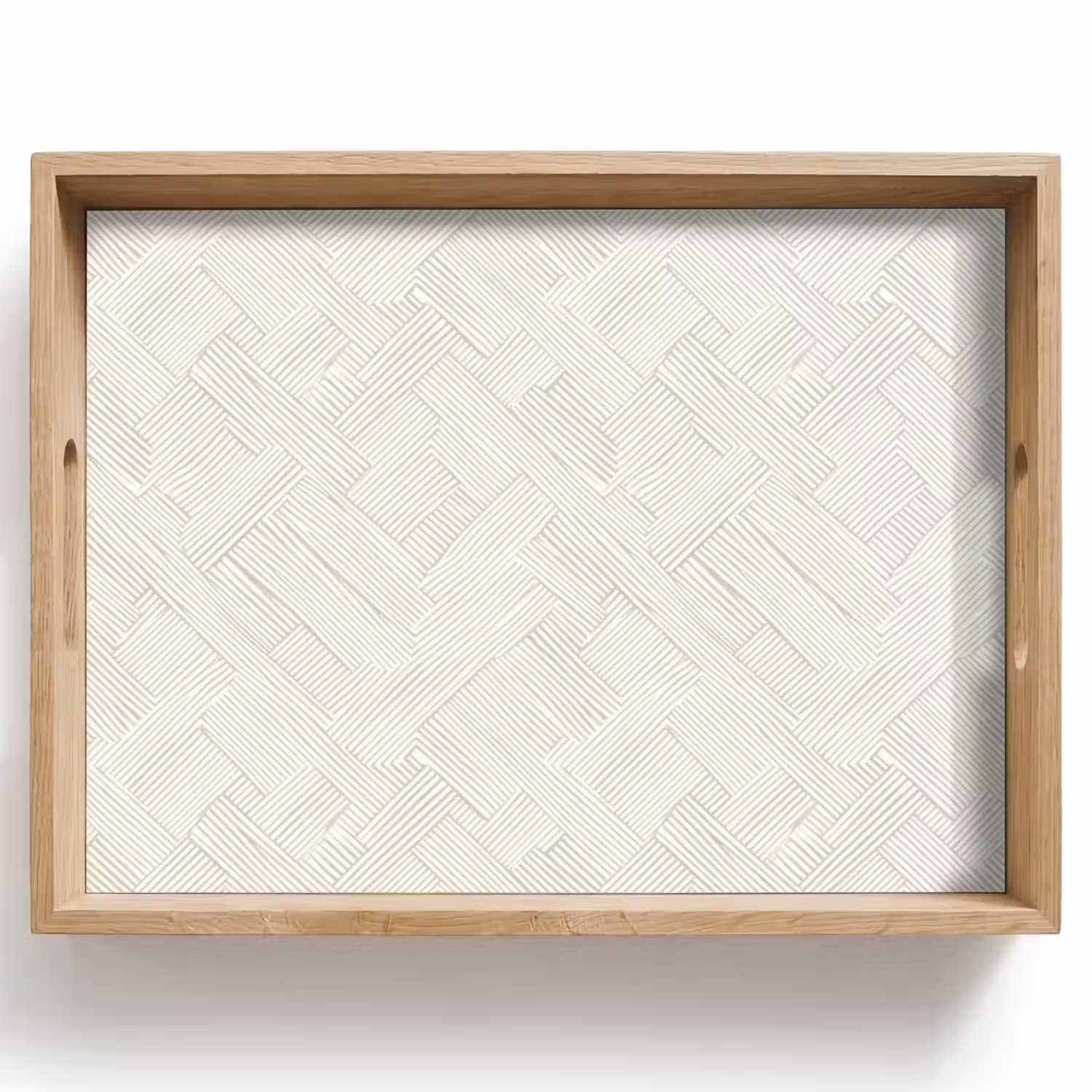 Textuur - Abstract - Beige Dienblad Rechthoek middel 911 -z3d_shopping