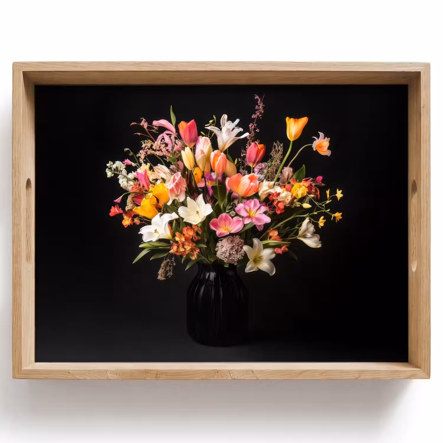 Vaas - Bloemen - Tulpen Dienblad Rechthoek middel -z3d_shopping