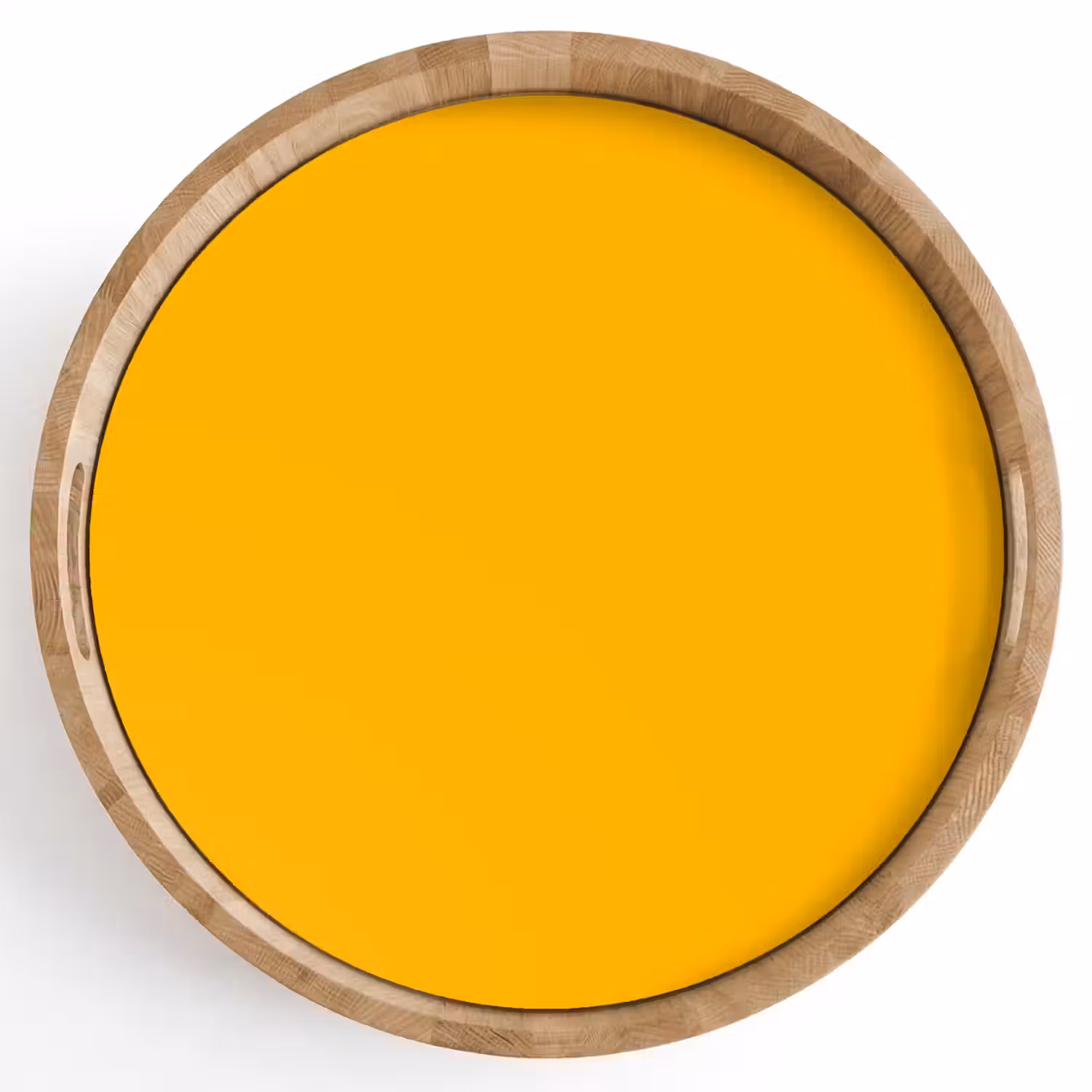 Vivid - Amber - Geel Dienblad Rond middel 914 -z3d_shopping