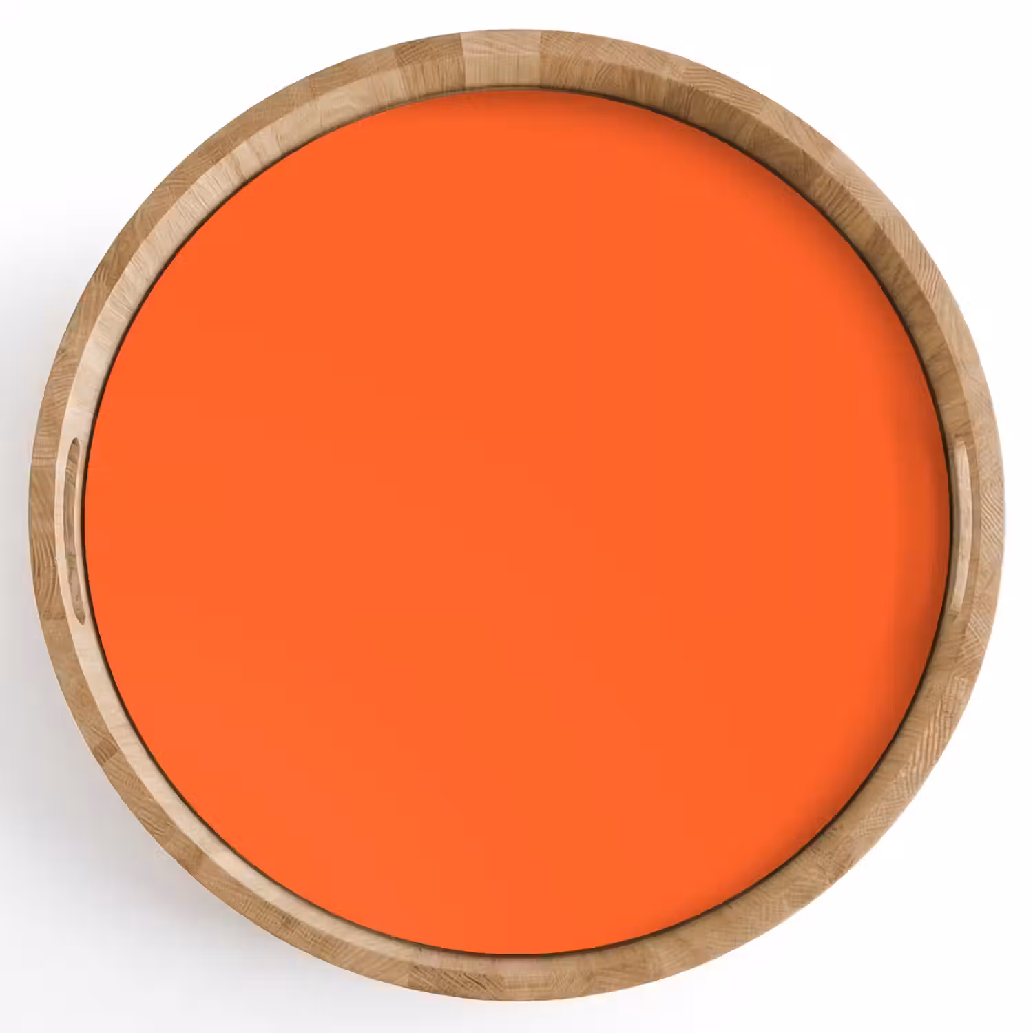 Vivid - Amber - Oranje Dienblad Rond middel 914 -z3d_shopping