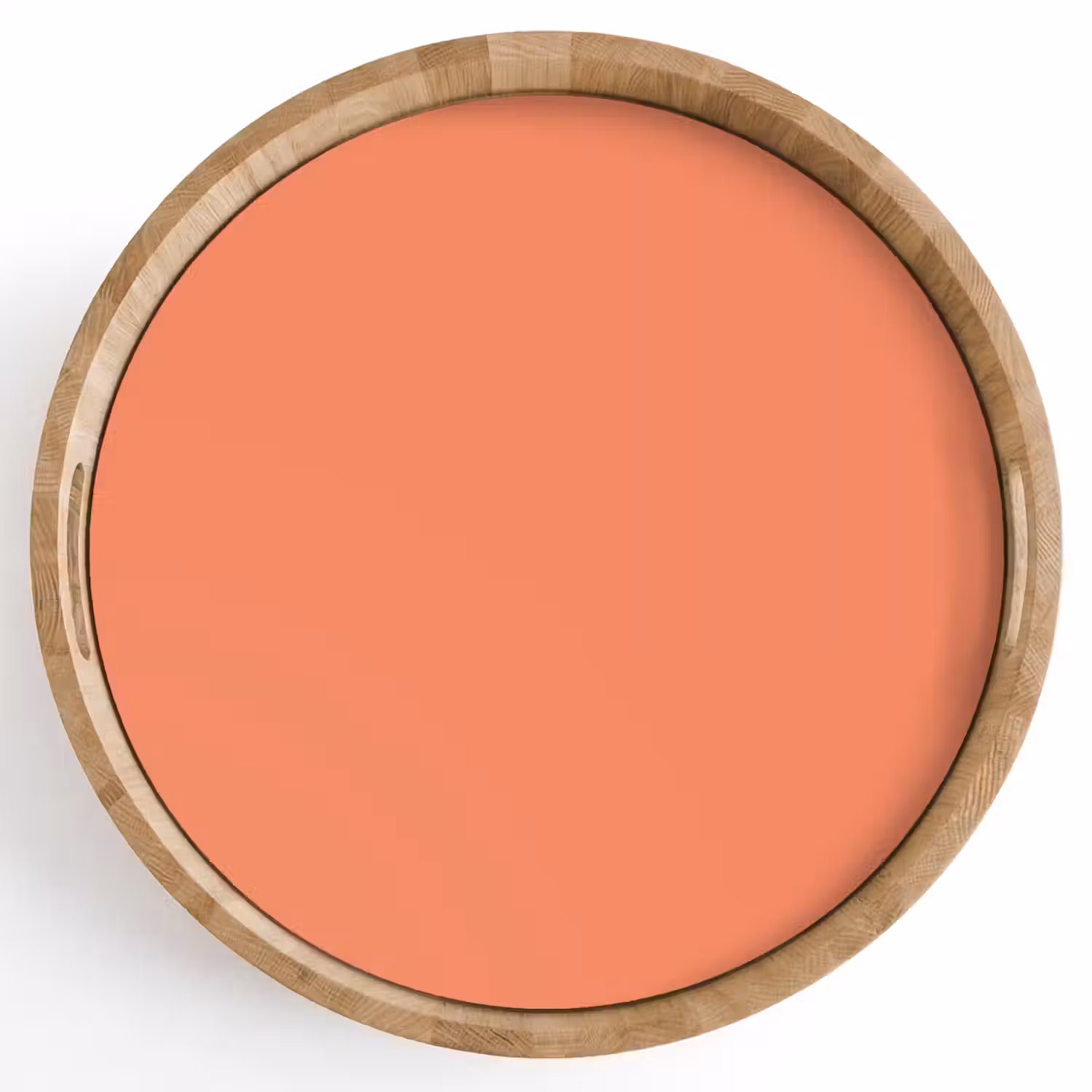 Warm - Clay - Terracotta Dienblad Rond middel 914 -z3d_shopping