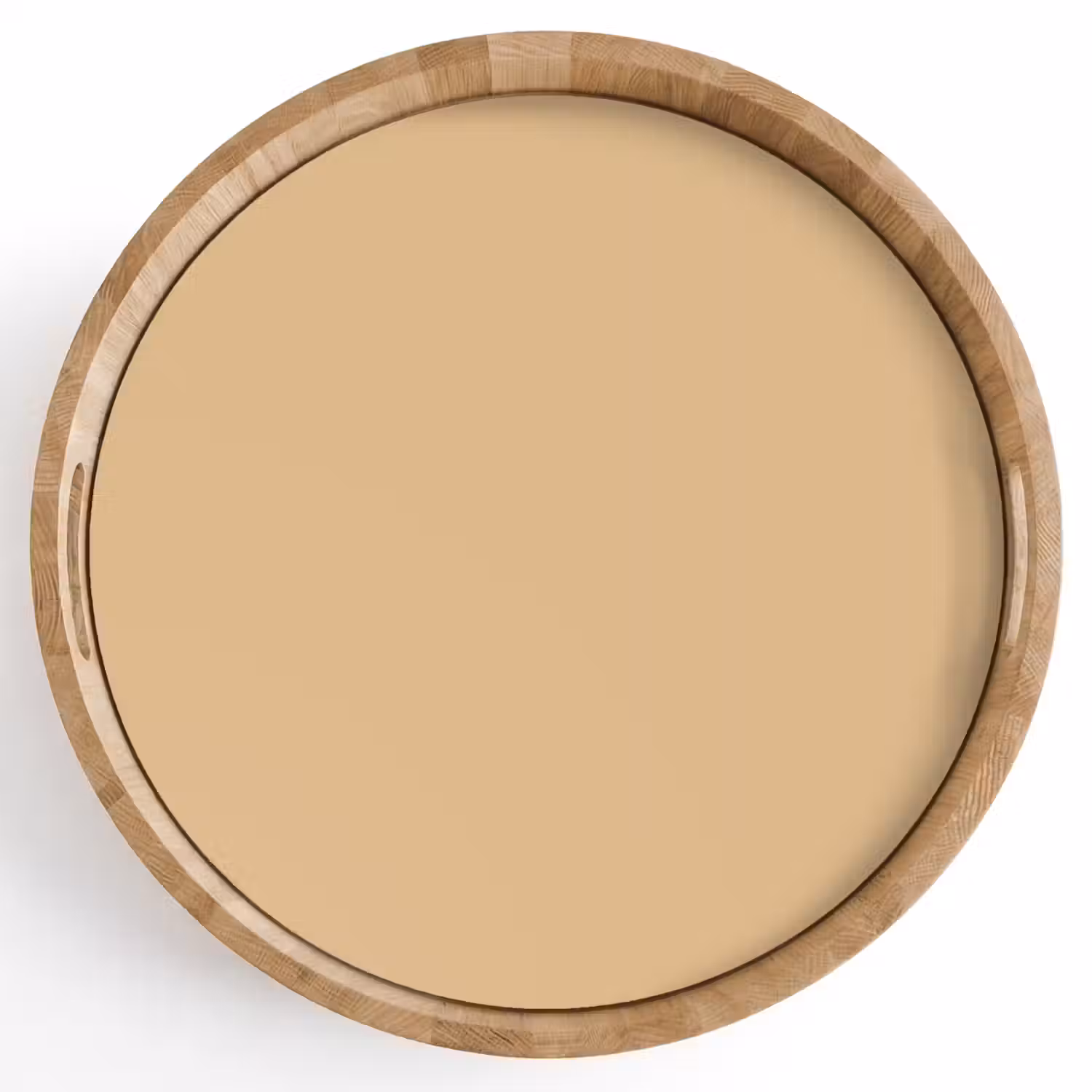 Warm - Sand - Nude Dienblad Rond middel 914 -z3d_shopping
