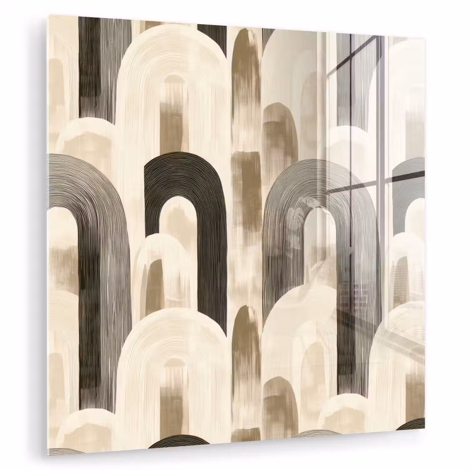 Abstract - Patroon - Bogen plexiglas 5mm klein 11 -zzzproduct_nieuw