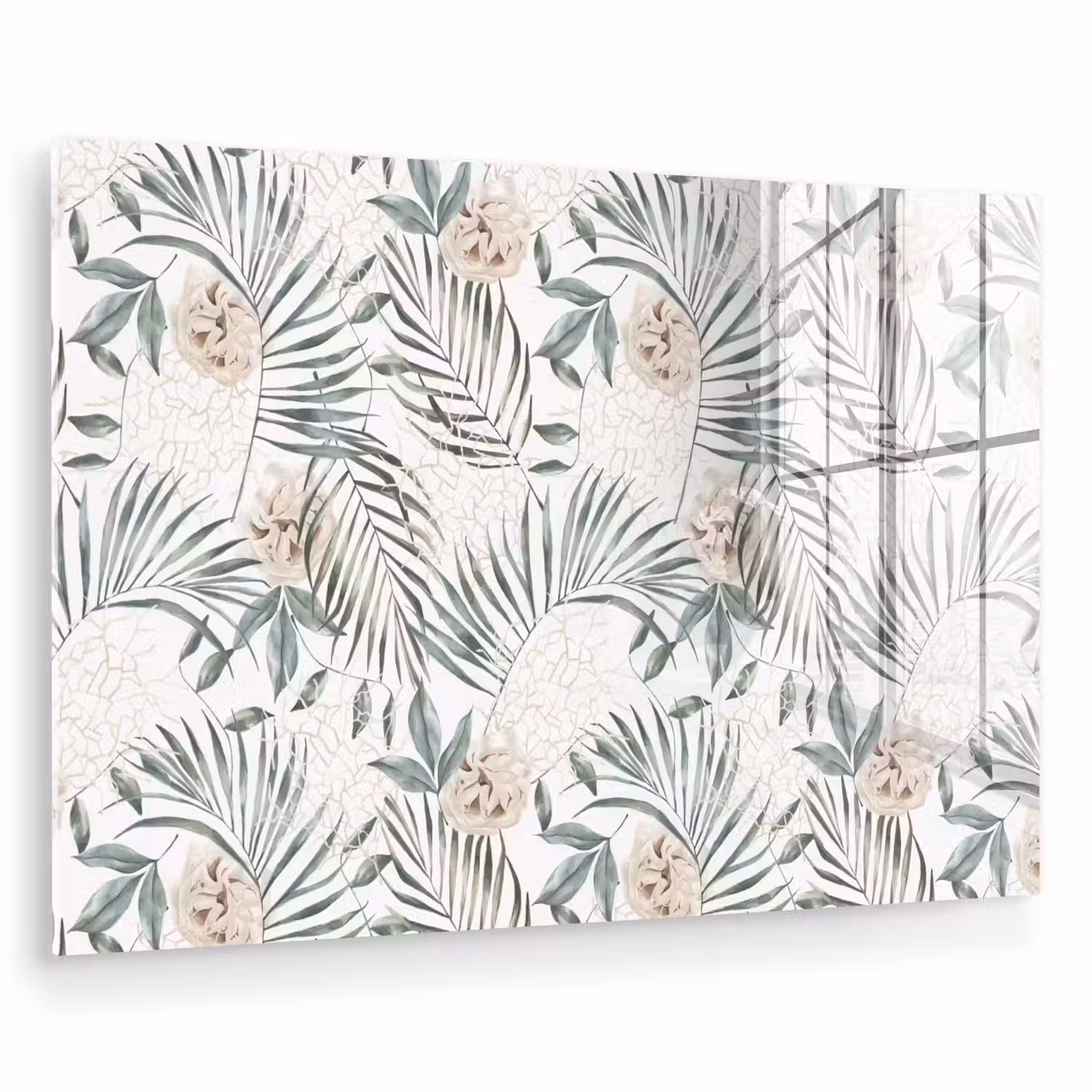 Bohemian - Bladeren - Bloemen - Tropisch plexiglas 5mm klein -zzzproduct_nieuw