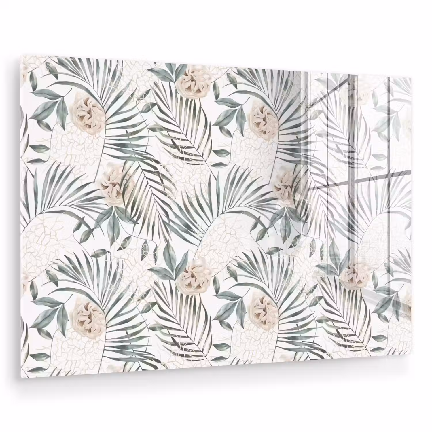 Bohemian - Bloemen - Bladeren - Jungle - Tropical plexiglas 5mm klein -zzzproduct_nieuw