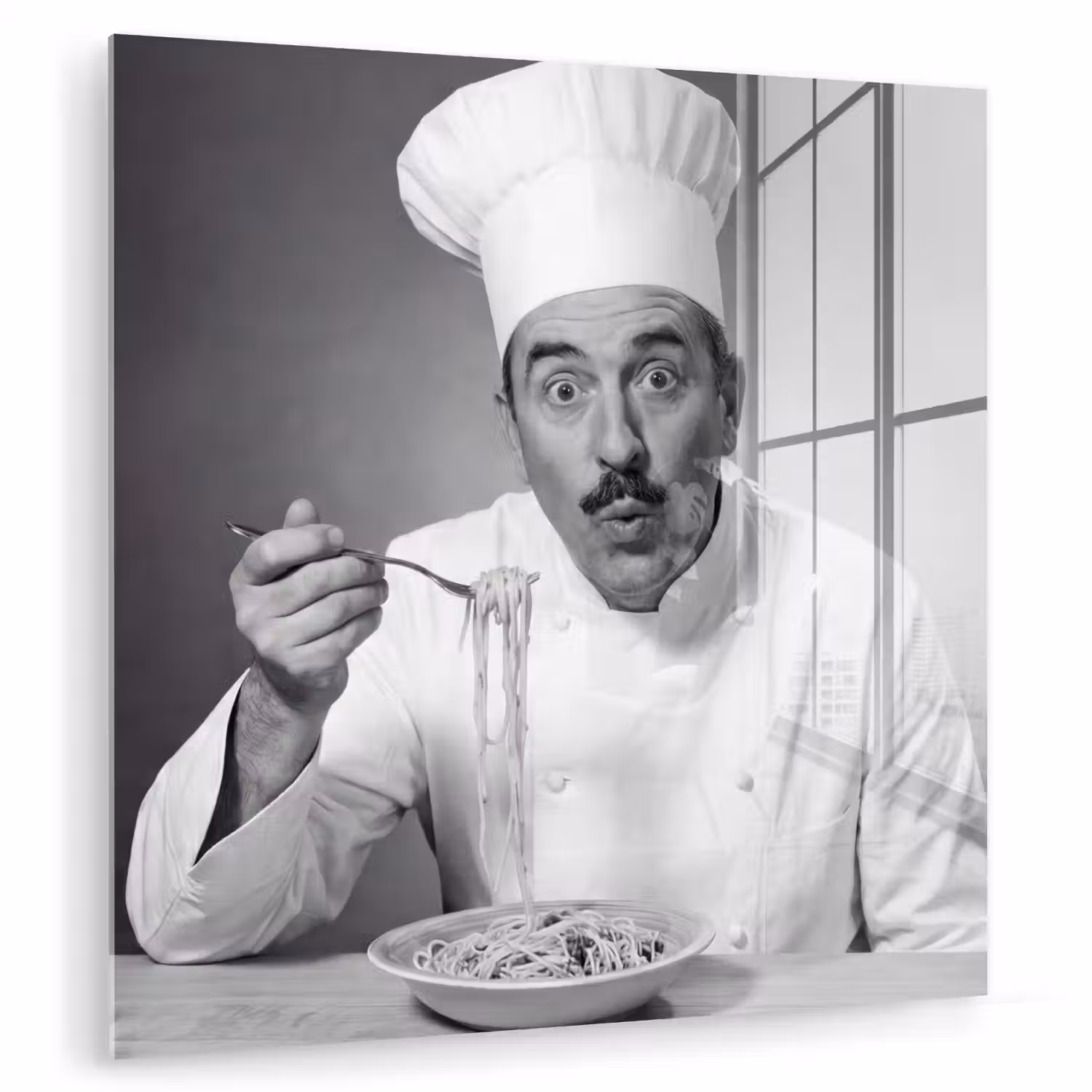Chef - Spaghetti - Pasta plexiglas 5mm klein -zzzproduct_nieuw