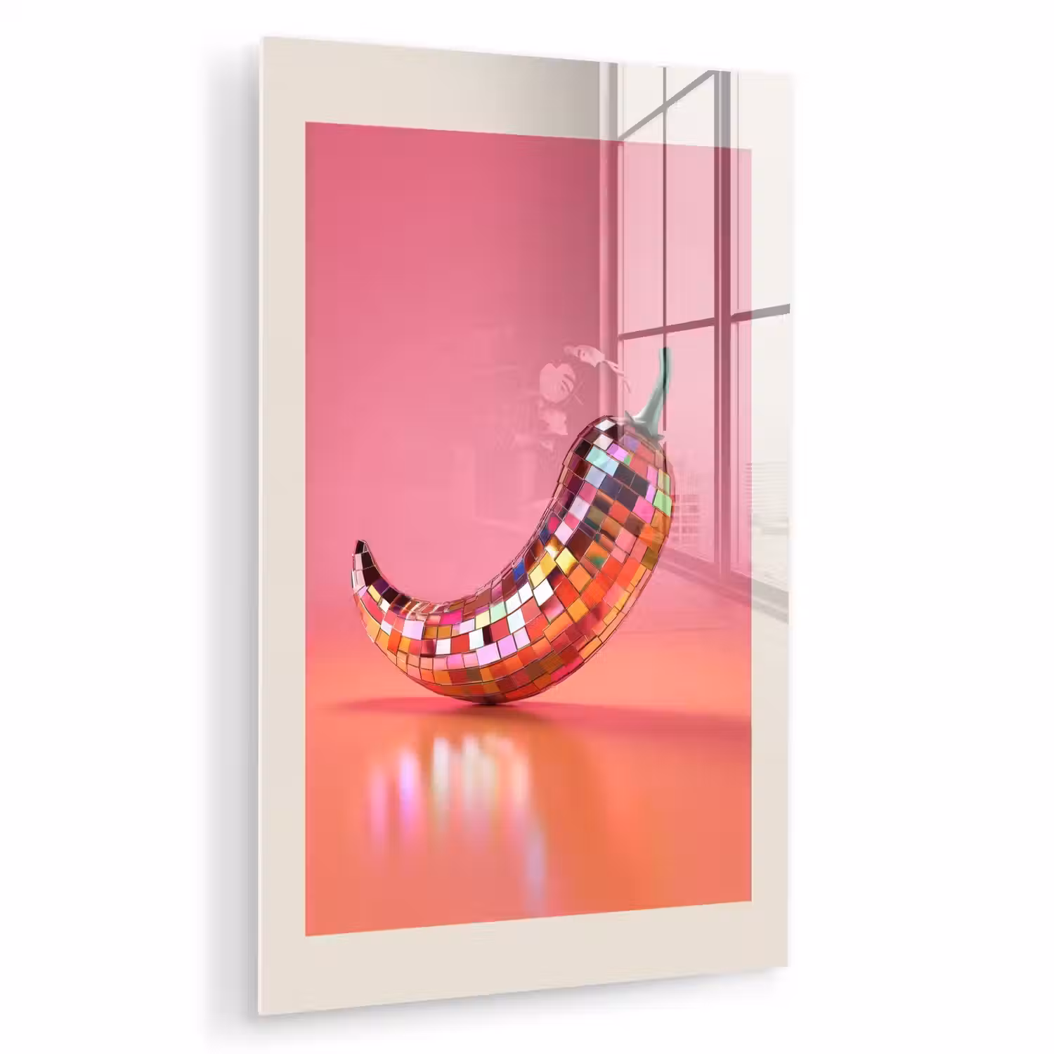 Disco - Peper - Roze plexiglas 5mm klein -zzzproduct_nieuw