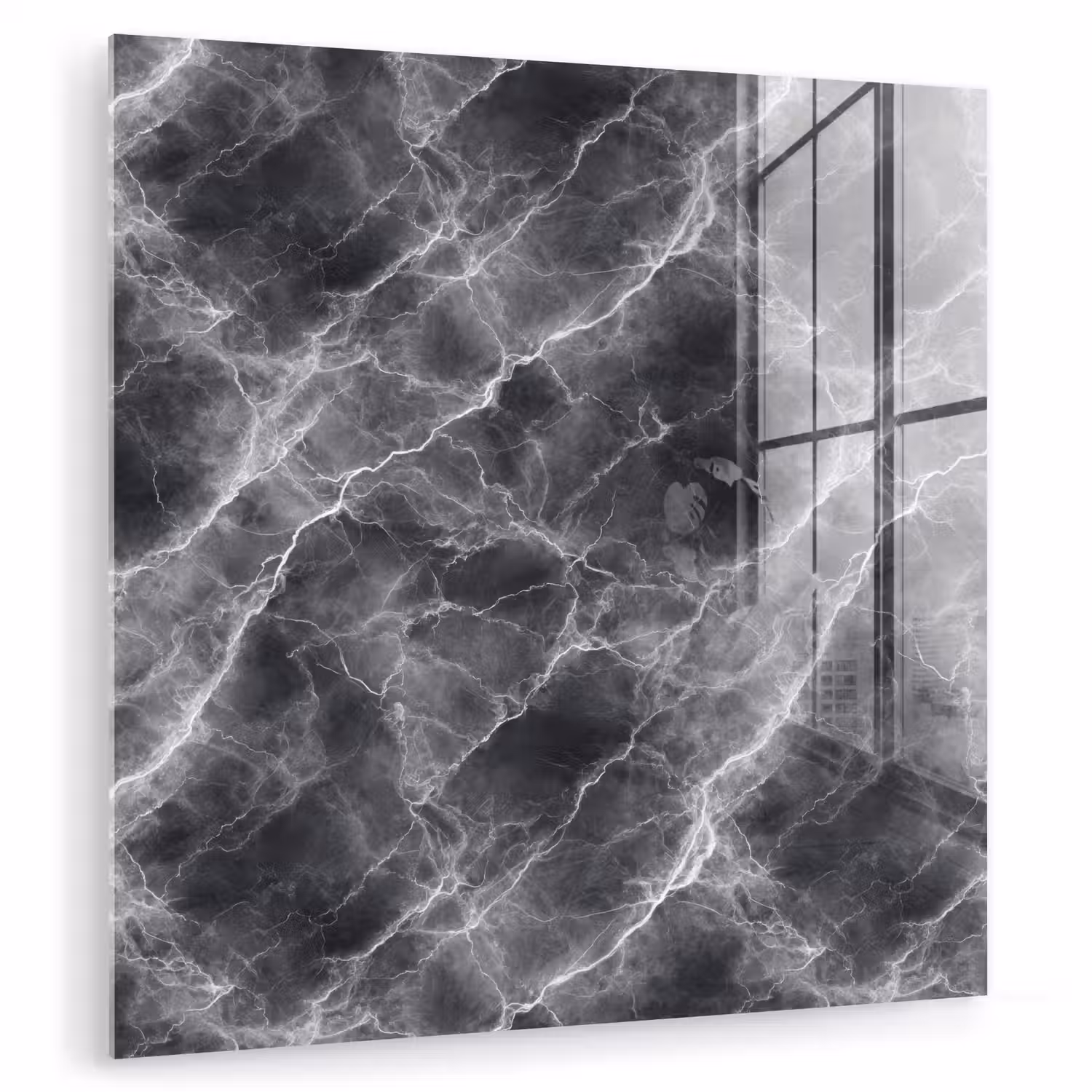 Donkergrijs - Bliksem - Marmer plexiglas 5mm klein 11 -zzzproduct_nieuw