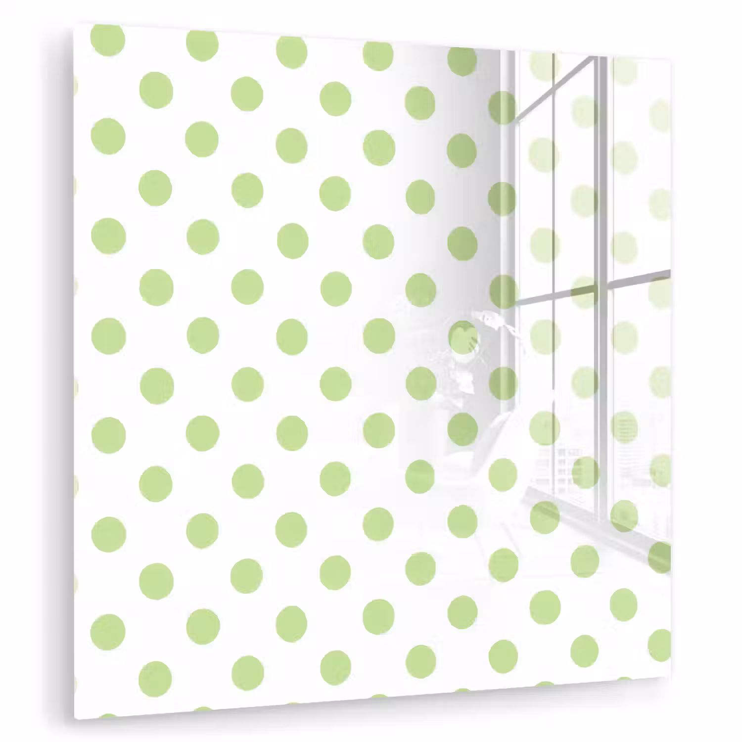 Dots - Klassiek - Groen plexiglas 5mm klein 11 -zzzproduct_nieuw