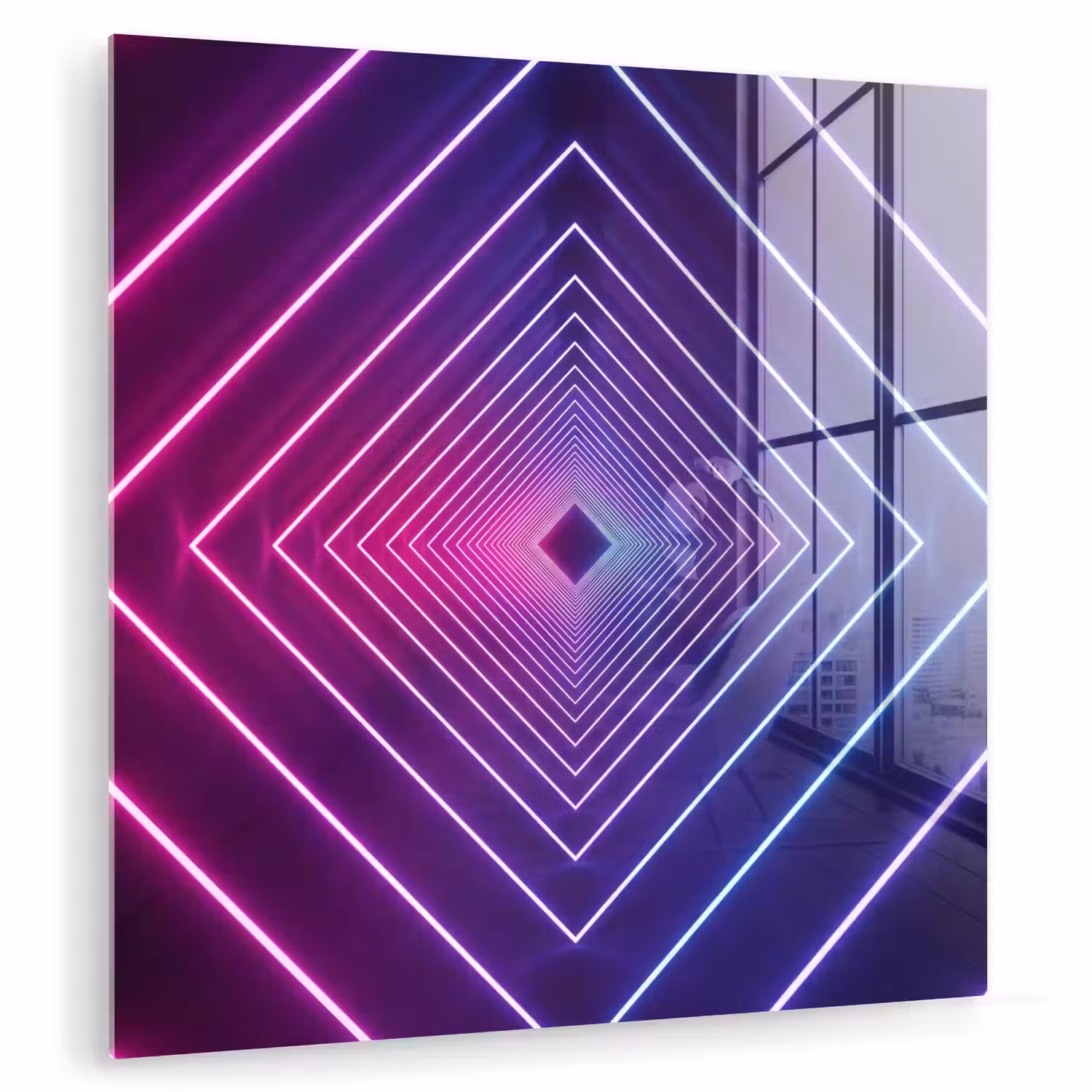 Driedimensionaal - Tunnel - Ruimte plexiglas 5mm klein -zzzproduct_nieuw