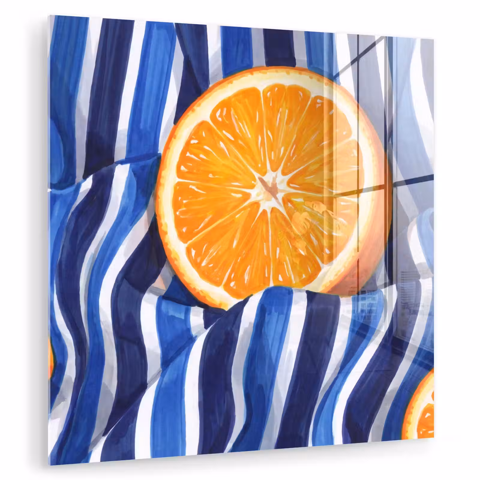 Glas schilderij - Eten - Fruit - Oranje - Eten - Fruit - Oranje plexiglas 5mm klein
