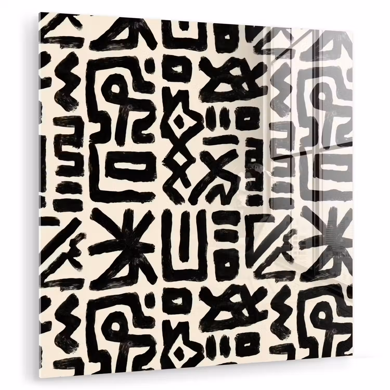 Geometrisch - Figuren - Zwart plexiglas 5mm klein 11 -zzzproduct_nieuw