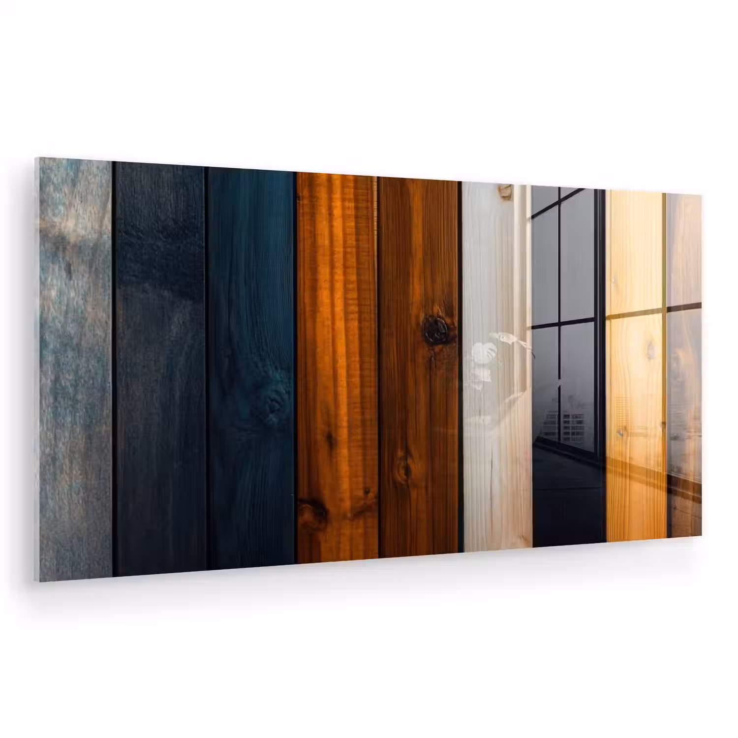 Hout - Planken - Donker - Warm plexiglas 5mm klein -zzzproduct_nieuw