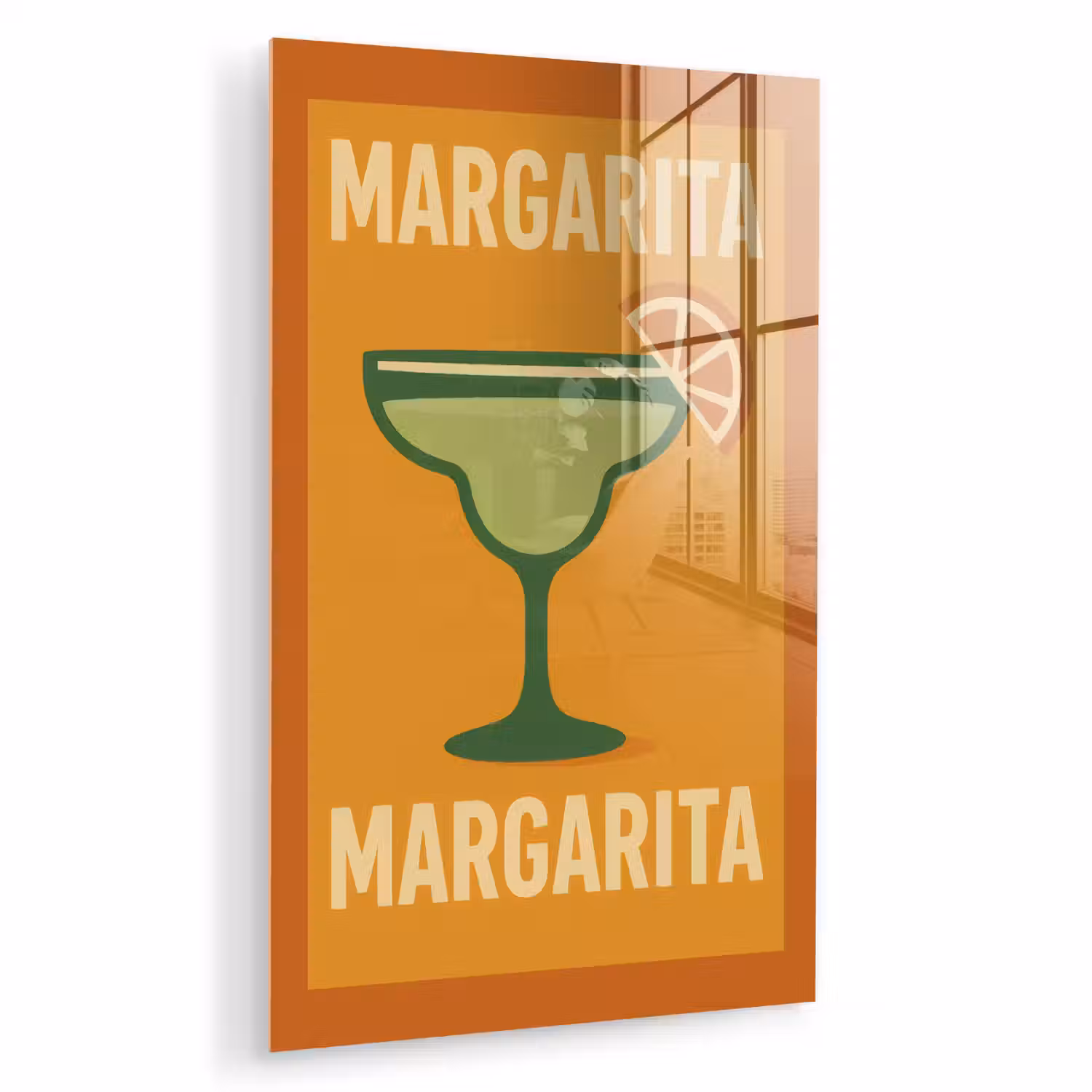 Illustratie - Margarita - Sinaasappelschijf - Oranje plexiglas 5mm klein -zzzproduct_nieuw