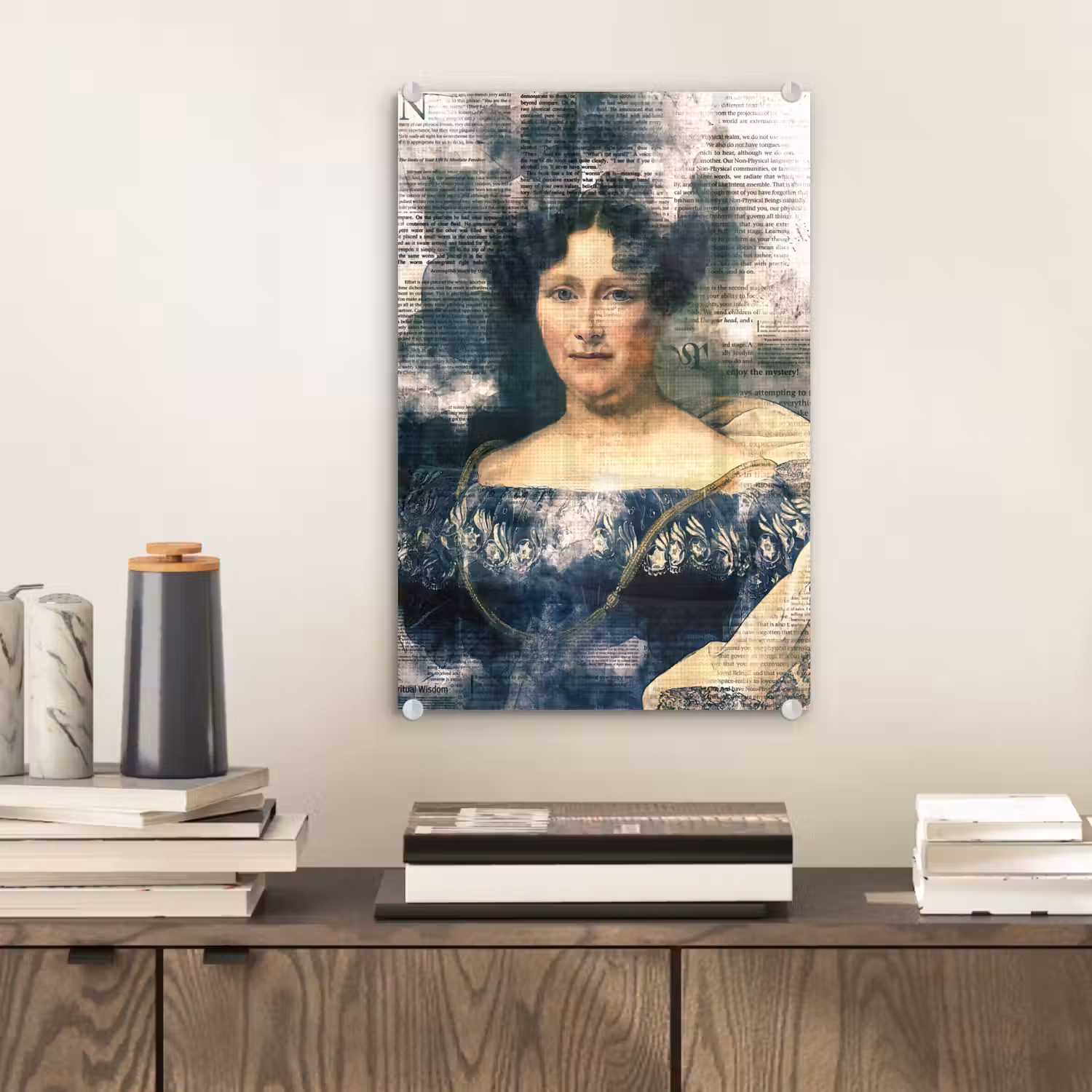 Johanna Henriette Engelen - Dubois Drahonet - Krant plexiglas 5mm klein -sfeer1