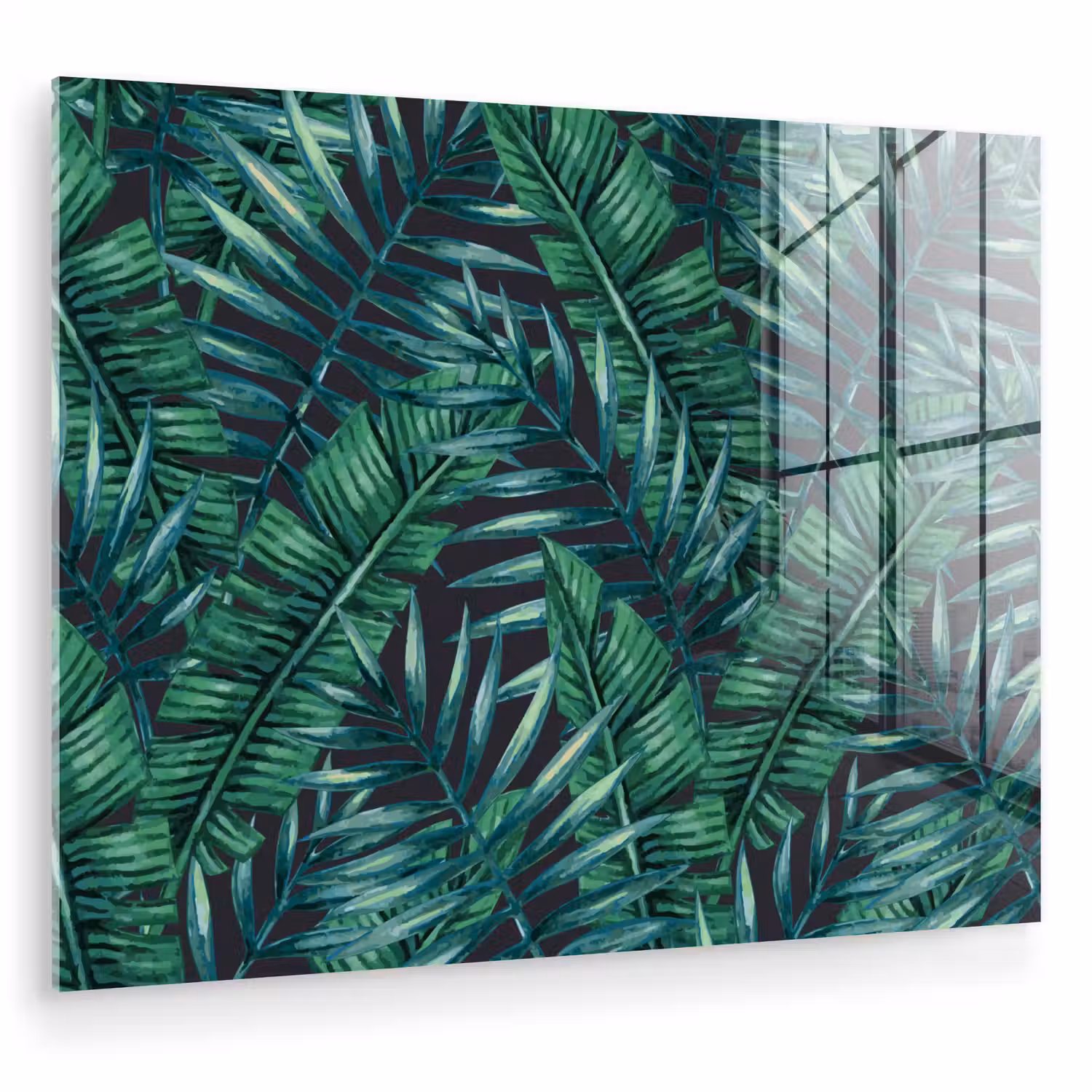 Jungle - Bladeren - Tropical plexiglas 5mm klein -zzzproduct_nieuw