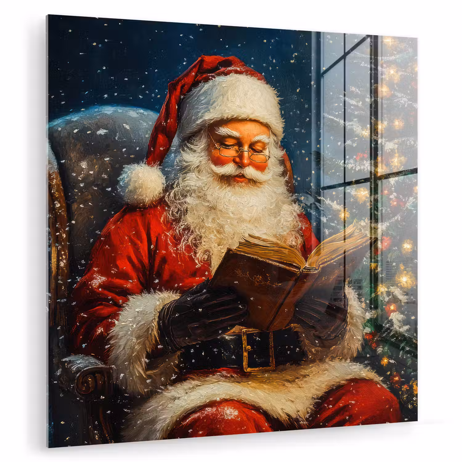 Kerstman - Kerst - Winter - Kerstboom plexiglas 5mm klein -zzzproduct_nieuw