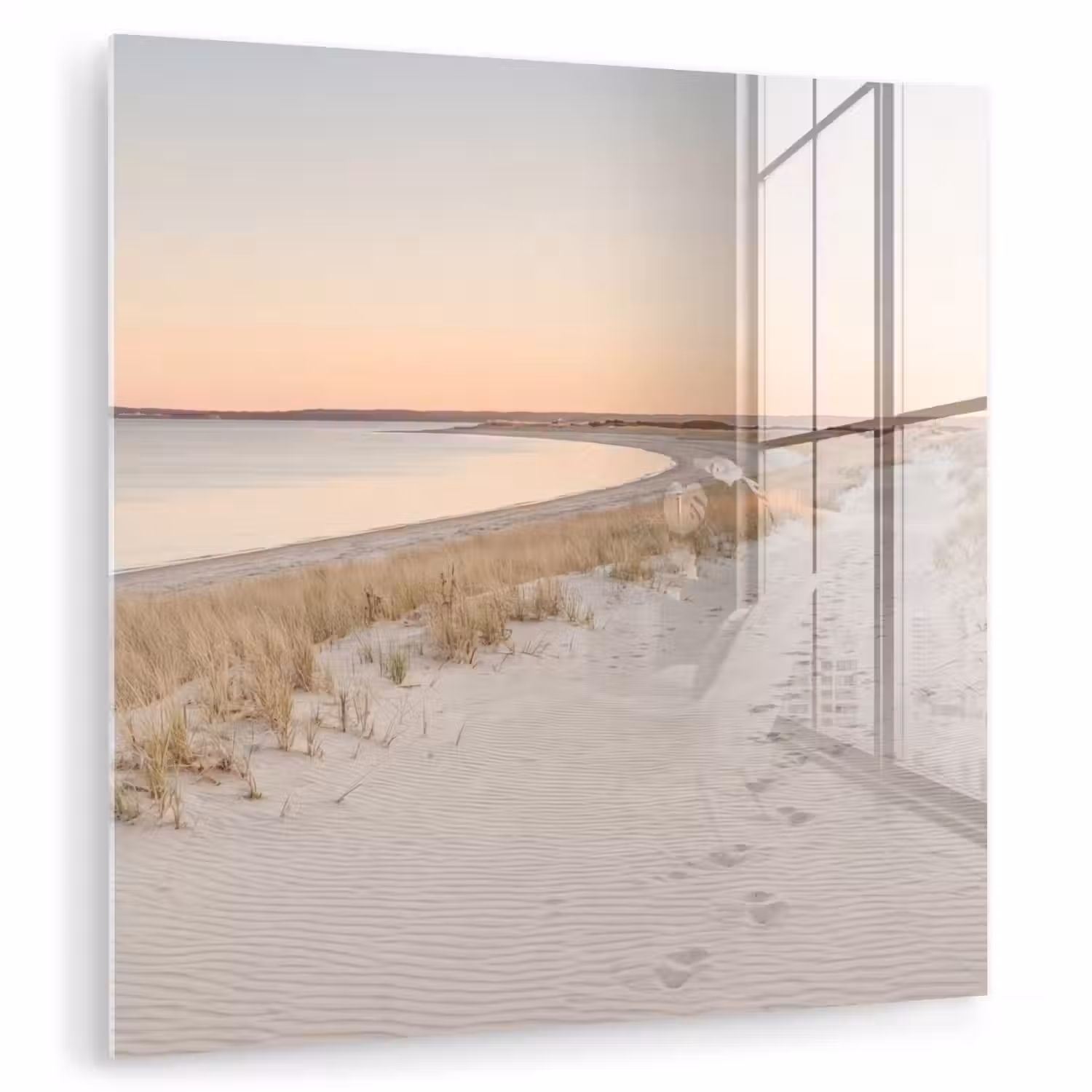 Kustlijn - Horizon - Hek plexiglas 5mm klein -zzzproduct_nieuw