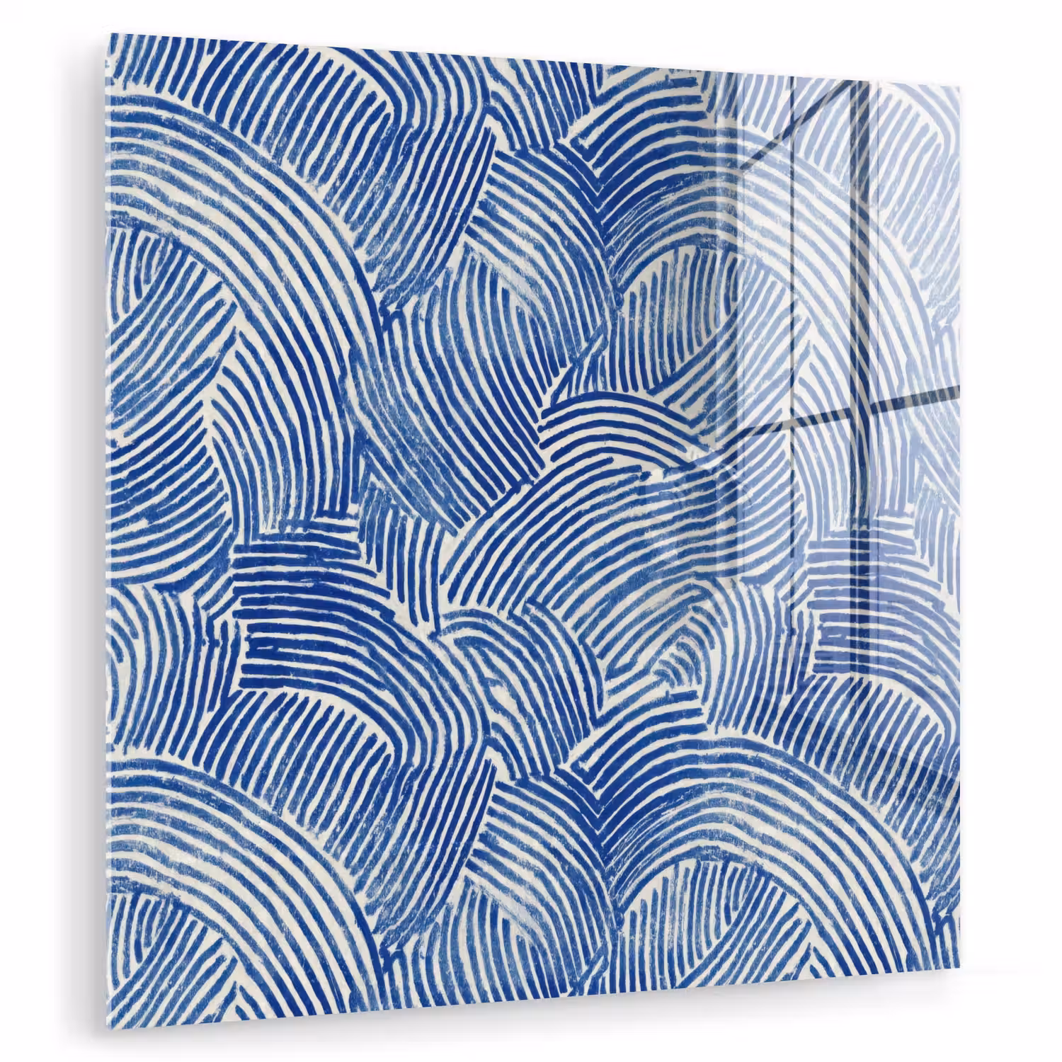 Modern - Abstract - Blauw plexiglas 5mm klein 11 -zzzproduct_nieuw