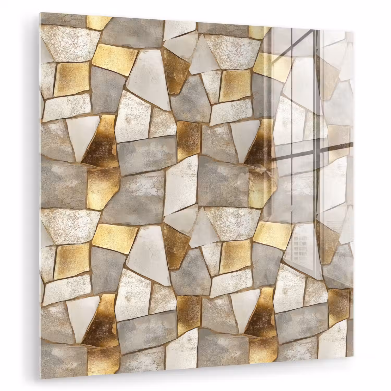 Mozaïek - Marmer - Goud plexiglas 5mm klein 11 -zzzproduct_nieuw