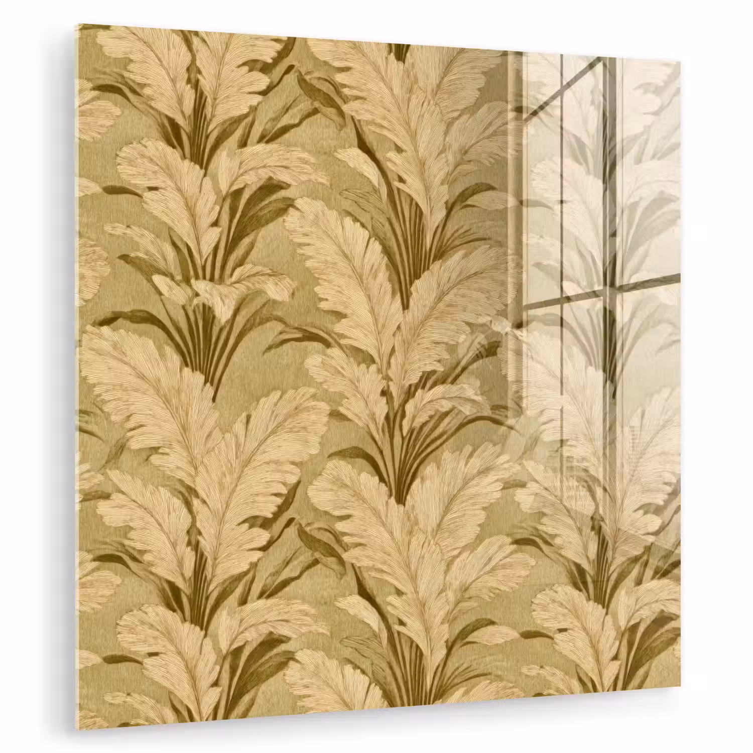 Palmbladeren - Klassiek - Groen plexiglas 5mm klein 11 -zzzproduct_nieuw