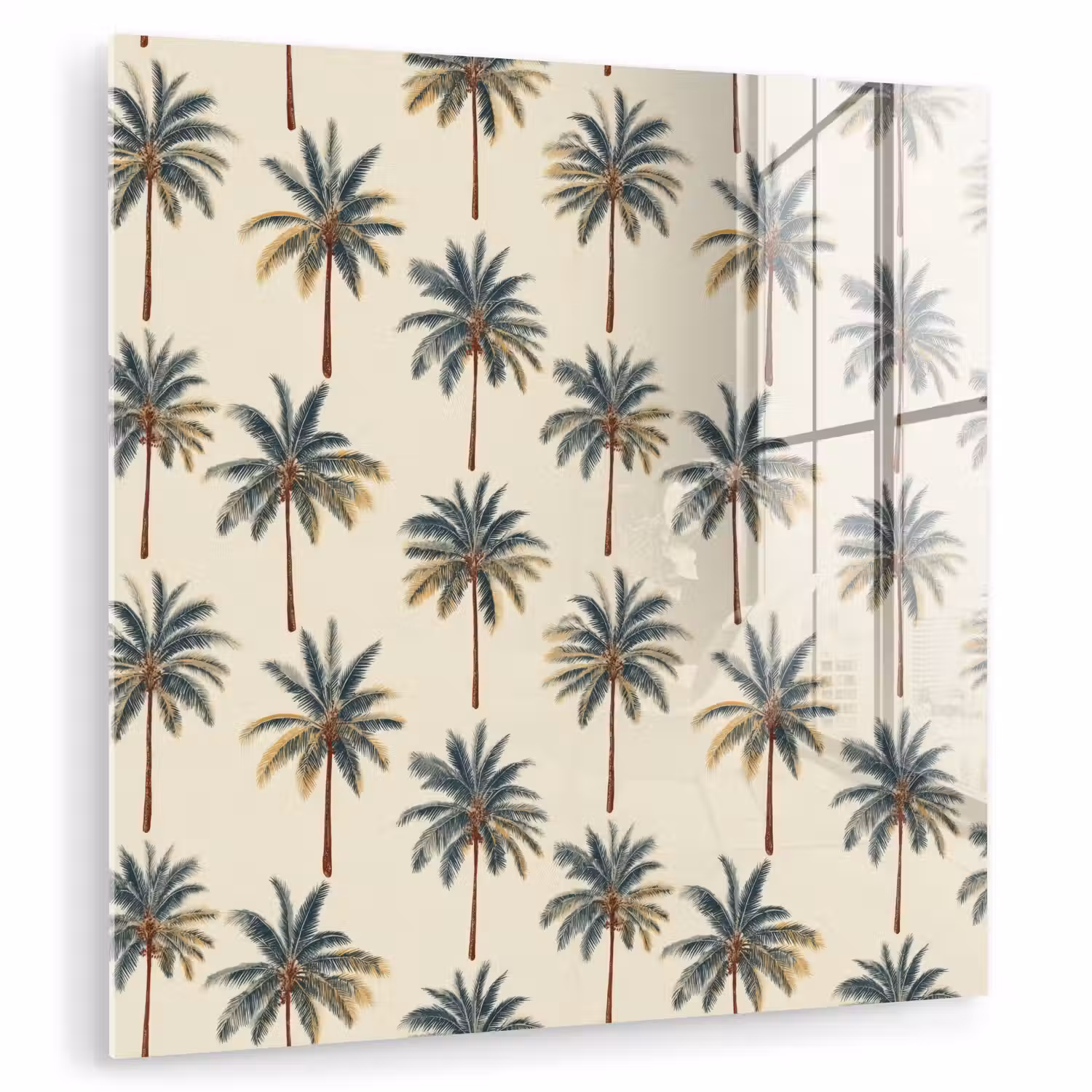Palmbomen - Tropisch - Groen plexiglas 5mm klein 11 -zzzproduct_nieuw
