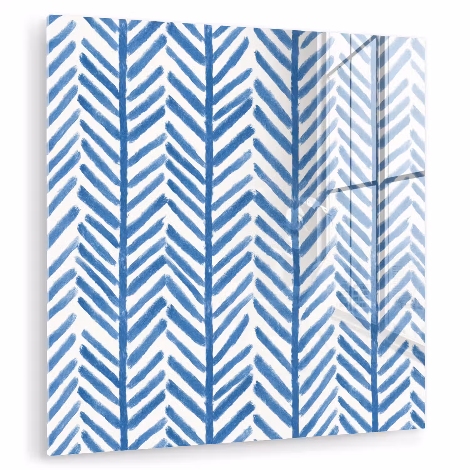 Patroon - Streep - Blauw plexiglas 5mm klein 11 -zzzproduct_nieuw