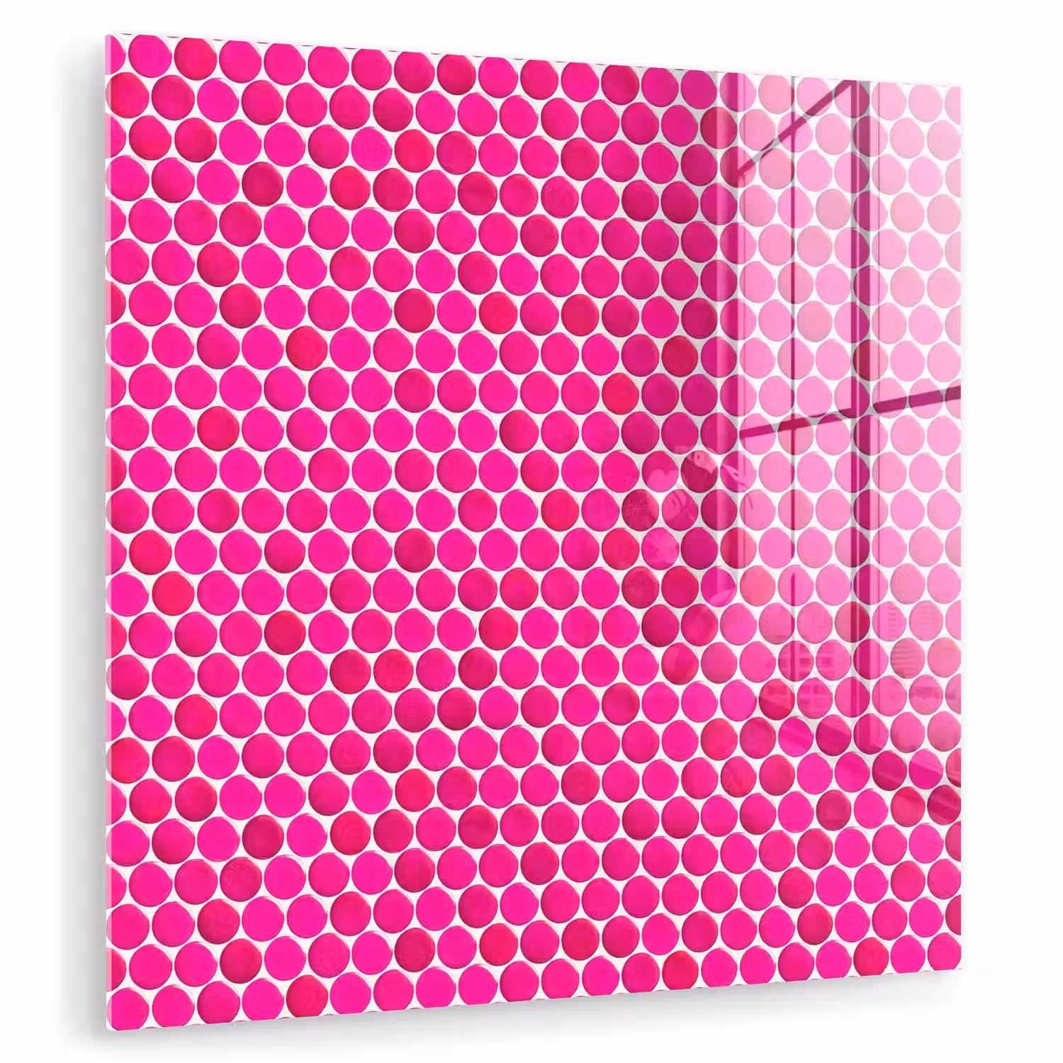 Penny - Mozaïek - Felroze plexiglas 5mm klein 11 -zzzproduct_nieuw
