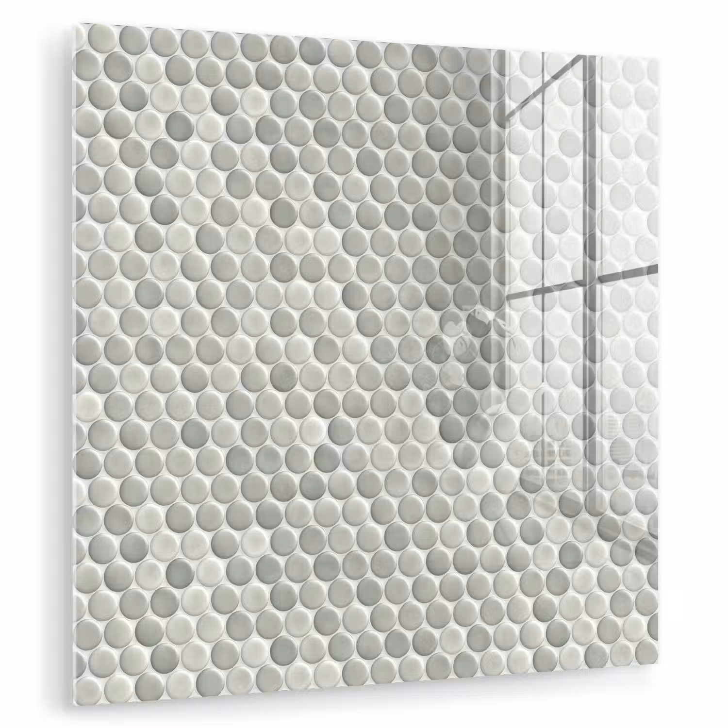 Penny - Mozaïek - Lichtgrijs plexiglas 5mm klein 11 -zzzproduct_nieuw