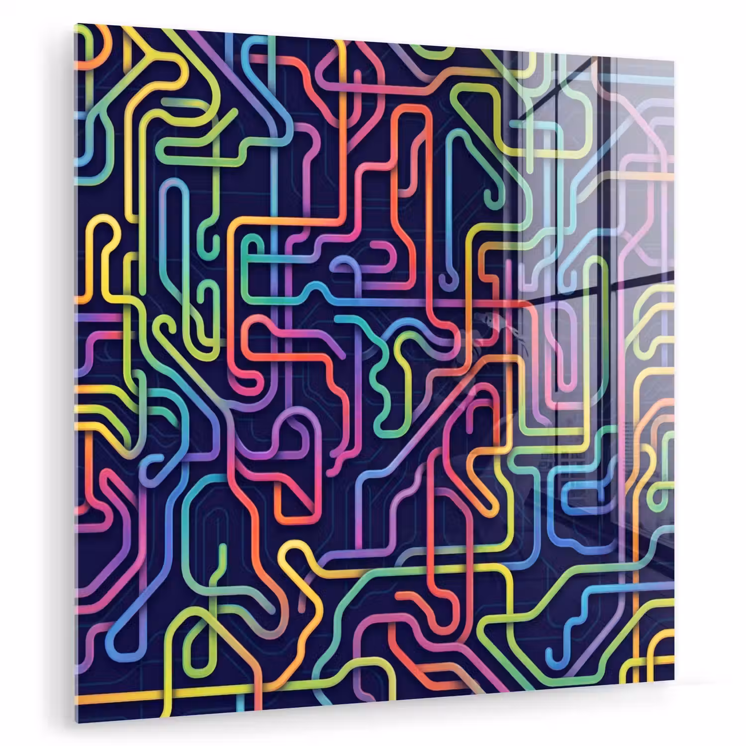 Retro - Abstract - Neon plexiglas 5mm klein -zzzproduct_nieuw