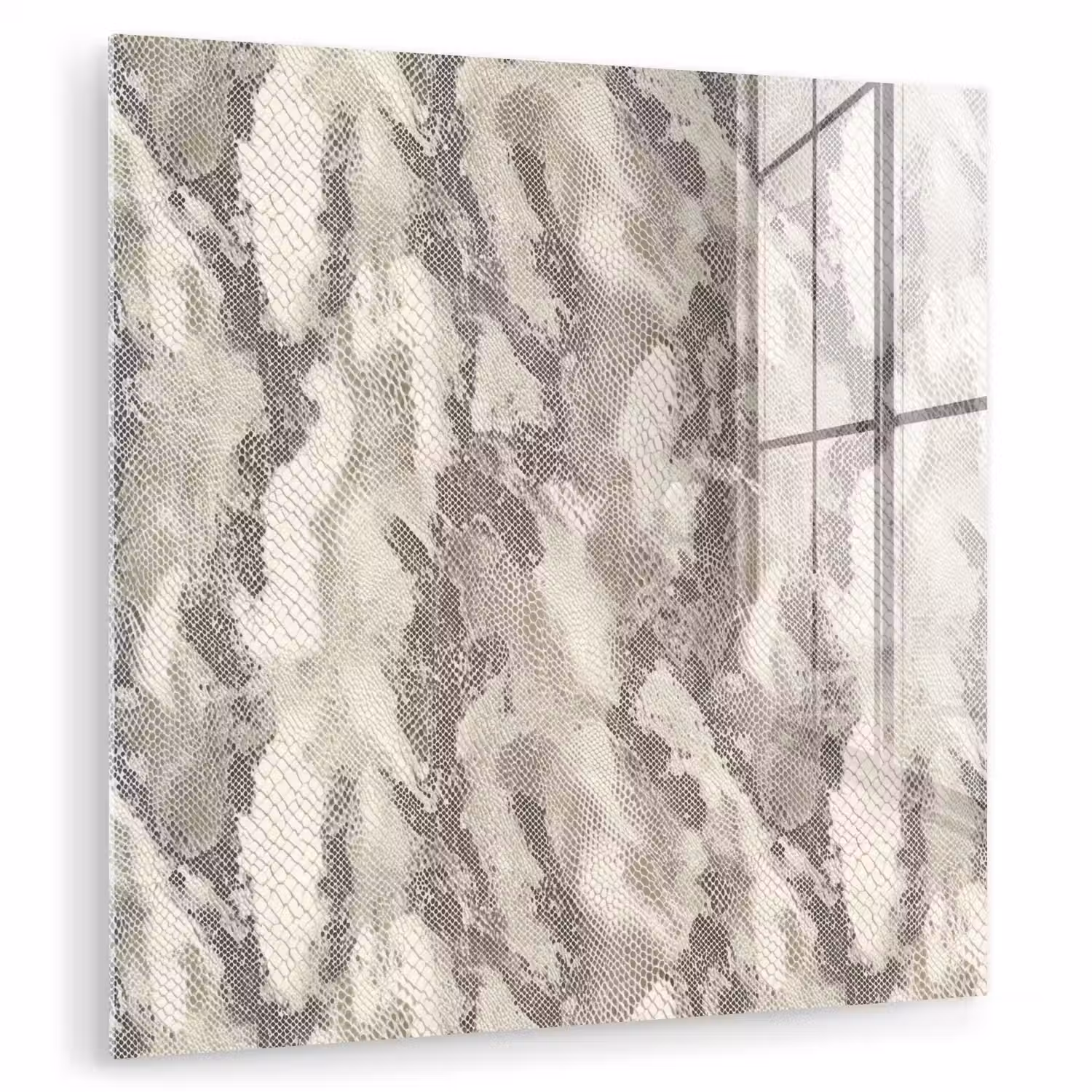 Slang - Patroon - Taupe plexiglas 5mm klein 11 -zzzproduct_nieuw