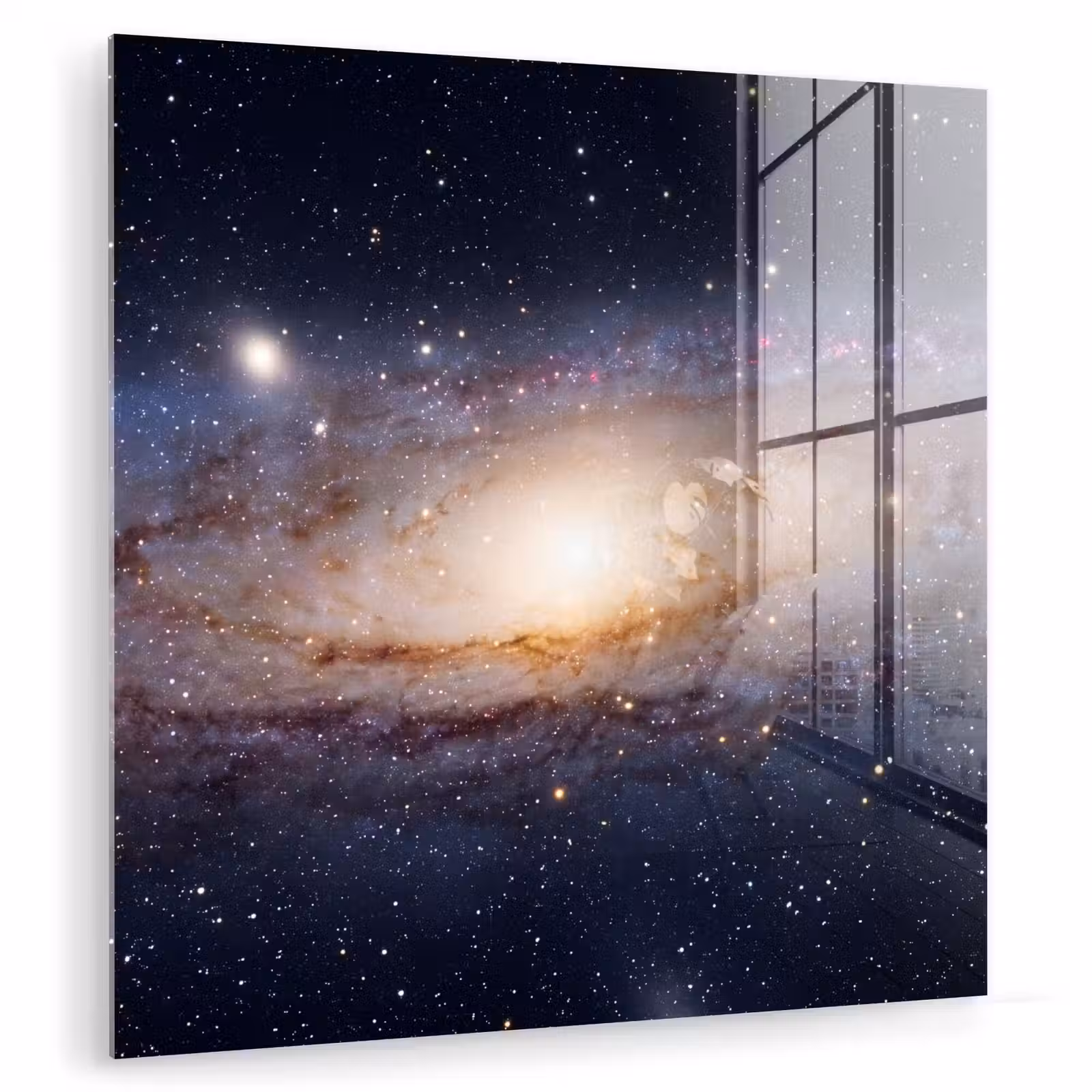 Glas schilderij - Sterrenstelsel - Ruimte - Kosmos - Sterrenstelsel - Ruimte - Kosmos plexiglas 5mm klein