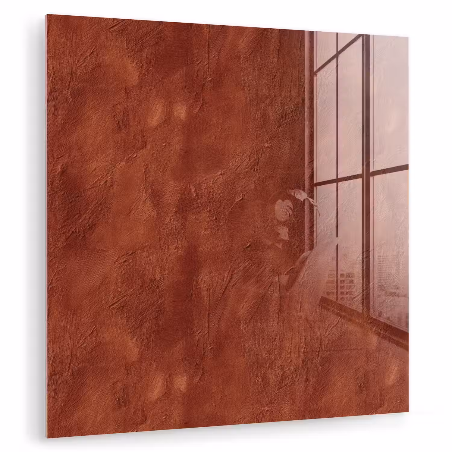 Stucwerk - Textuur - Terracotta plexiglas 5mm klein 11 -zzzproduct_nieuw
