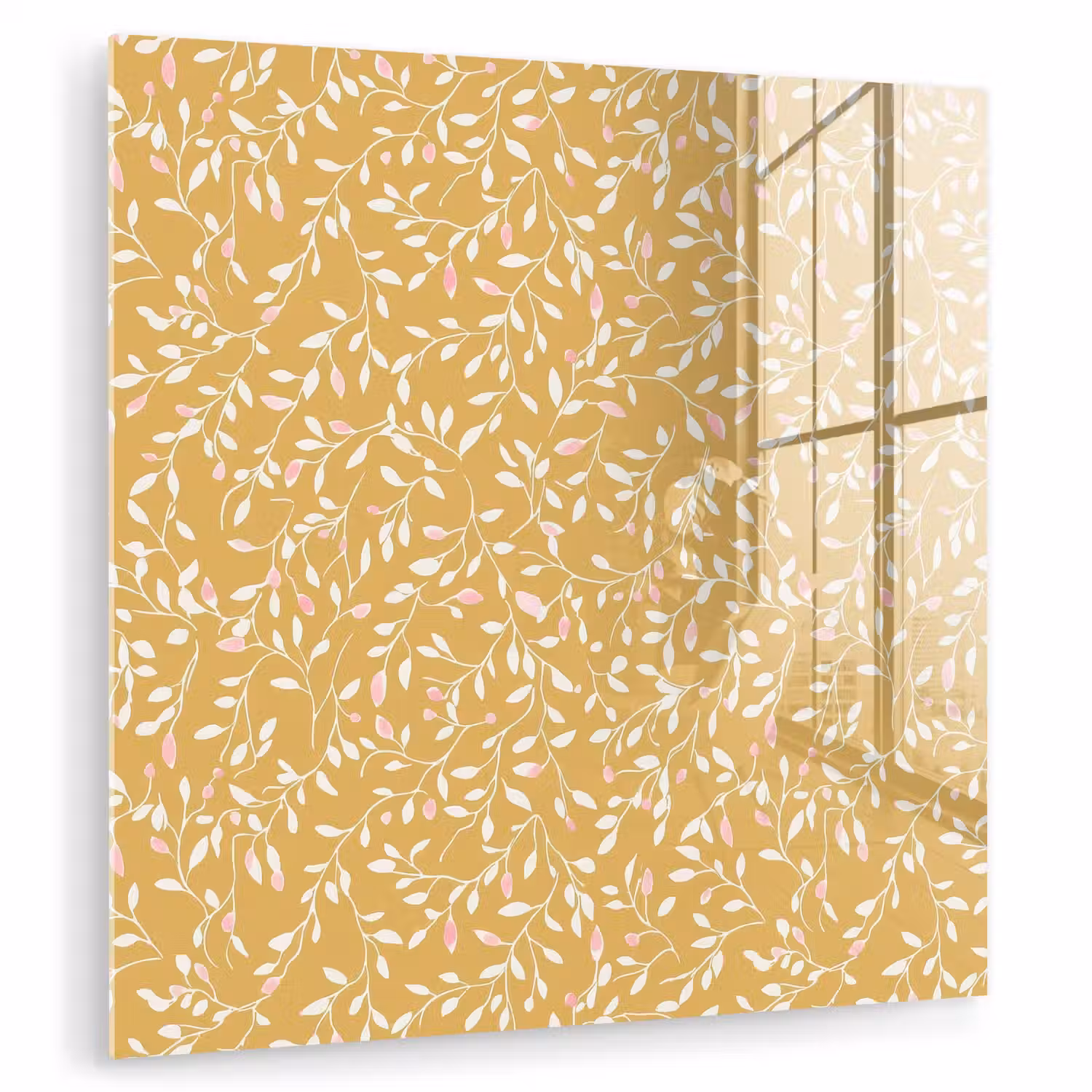 Takjes - Patroon - Oker plexiglas 5mm klein 11 -zzzproduct_nieuw